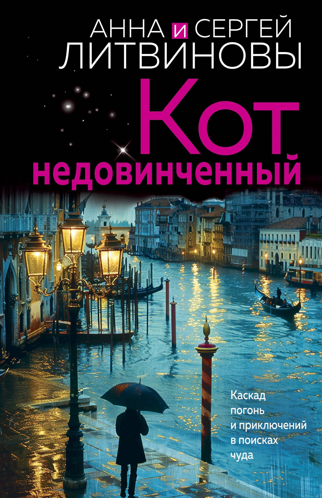 Книга «Кот недовинченный» Анна и Сергей Литвиновы — 2024 г.