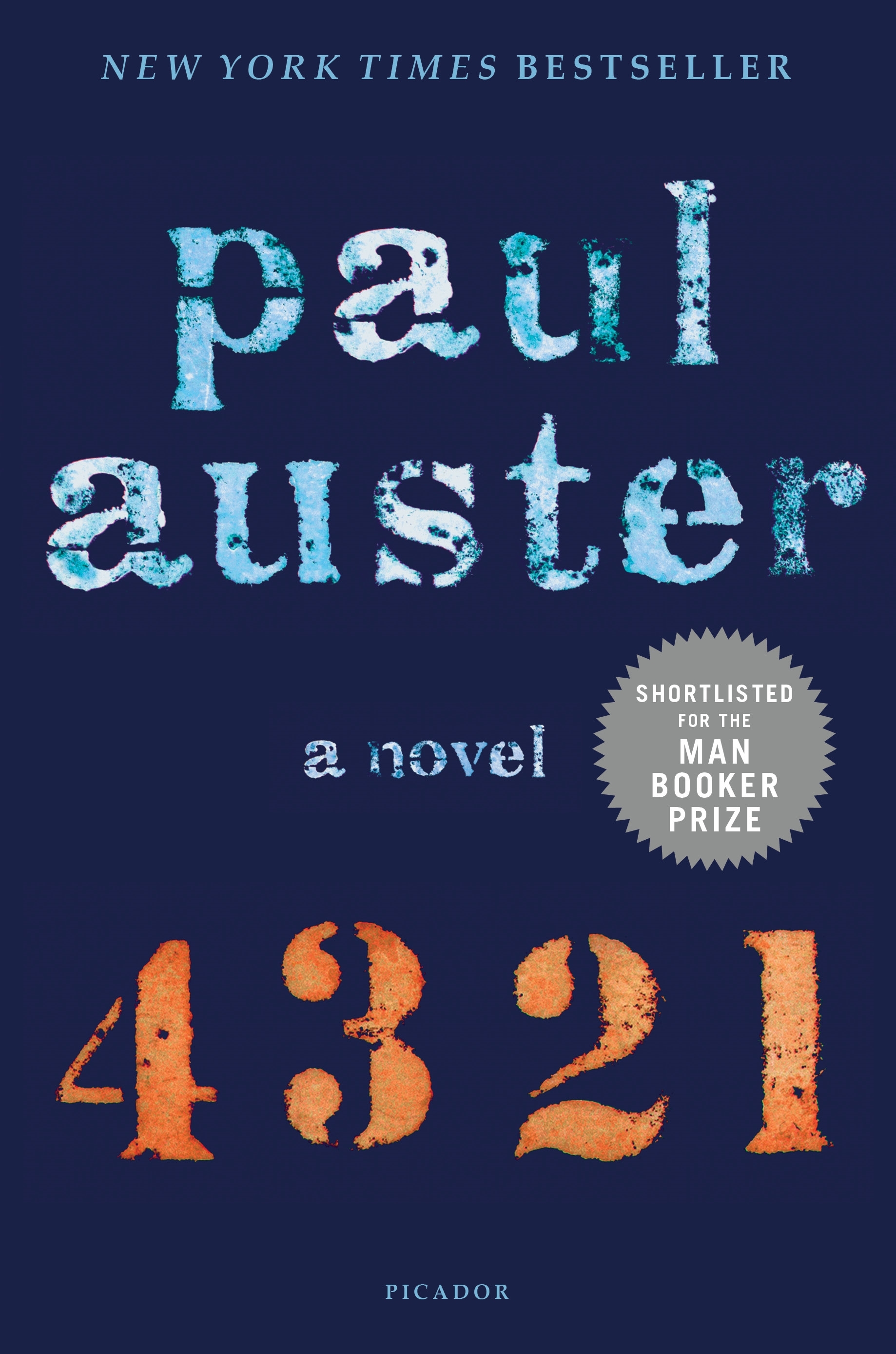 Book “4 3 2 1” by Paul Auster — May 5, 2020