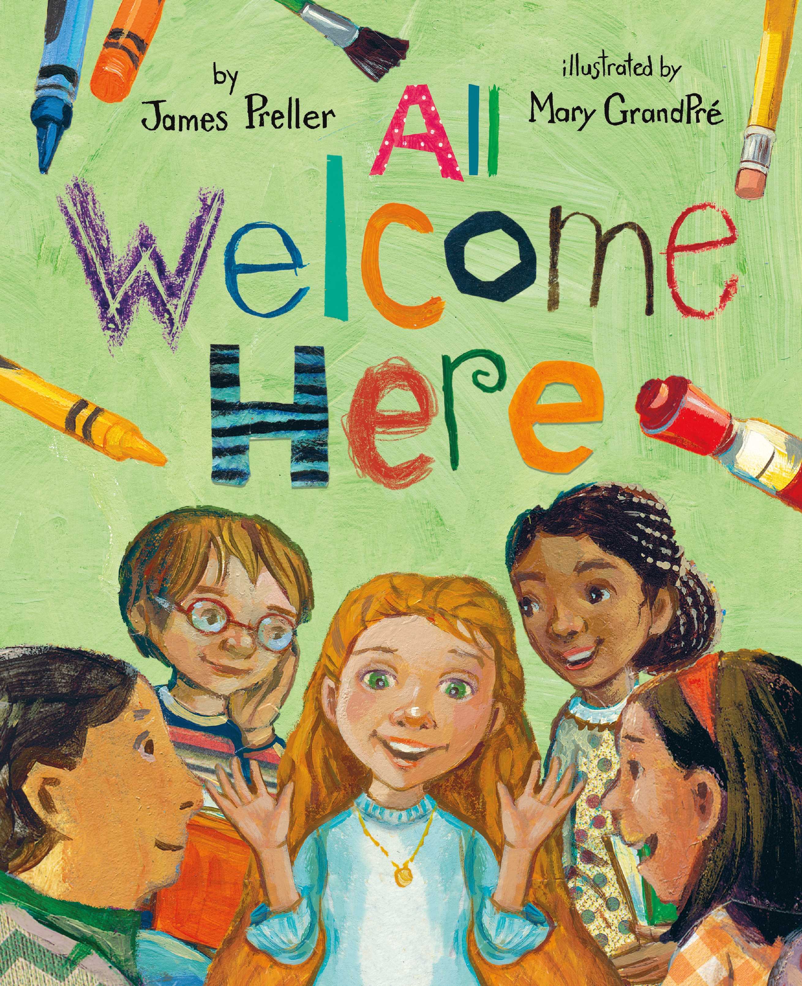 Book “All Welcome Here” by James Preller, Mary GrandPre — June 16, 2020