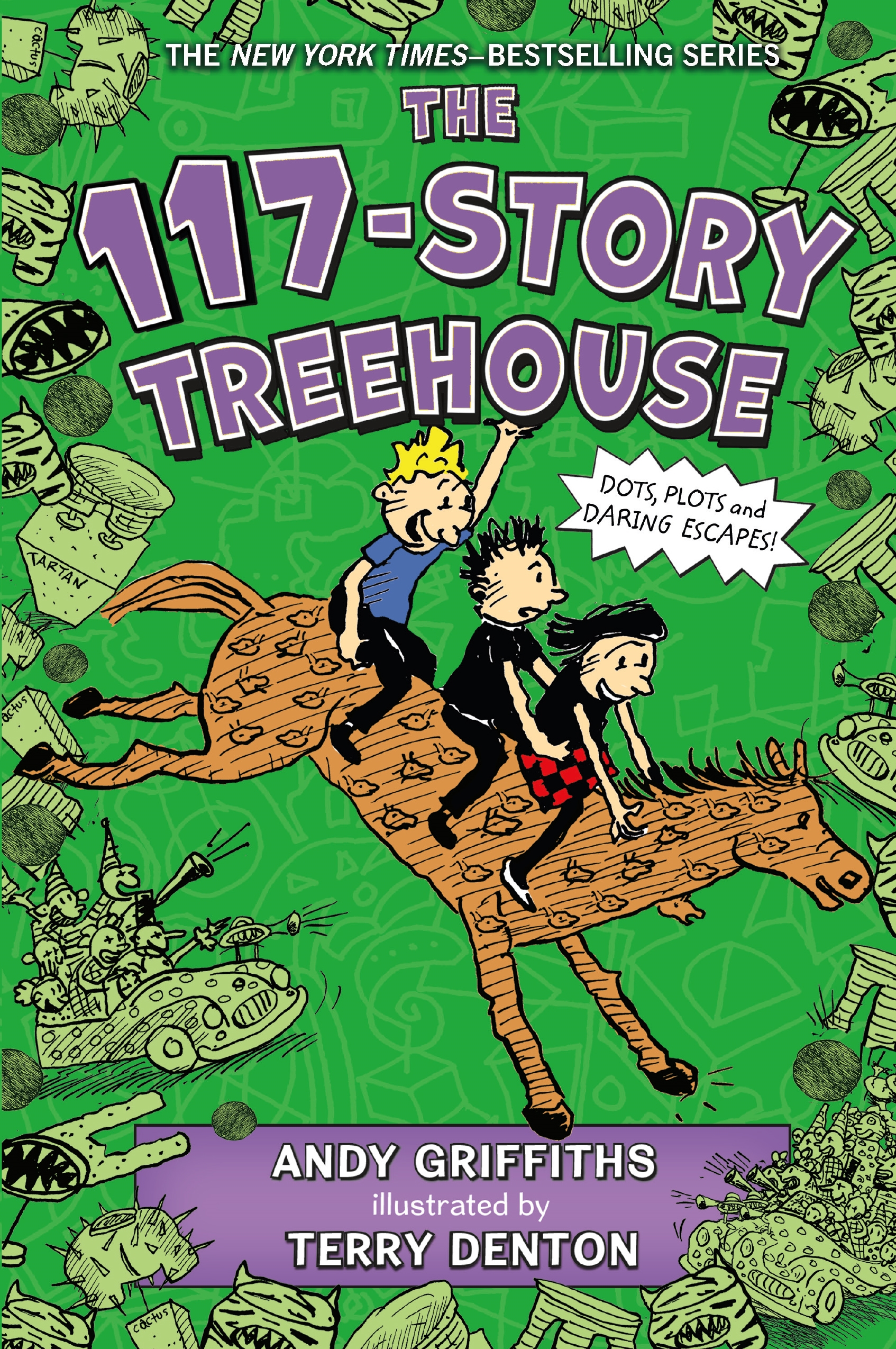 Book “The 117-Story Treehouse” by Andy Griffiths — September 24, 2019