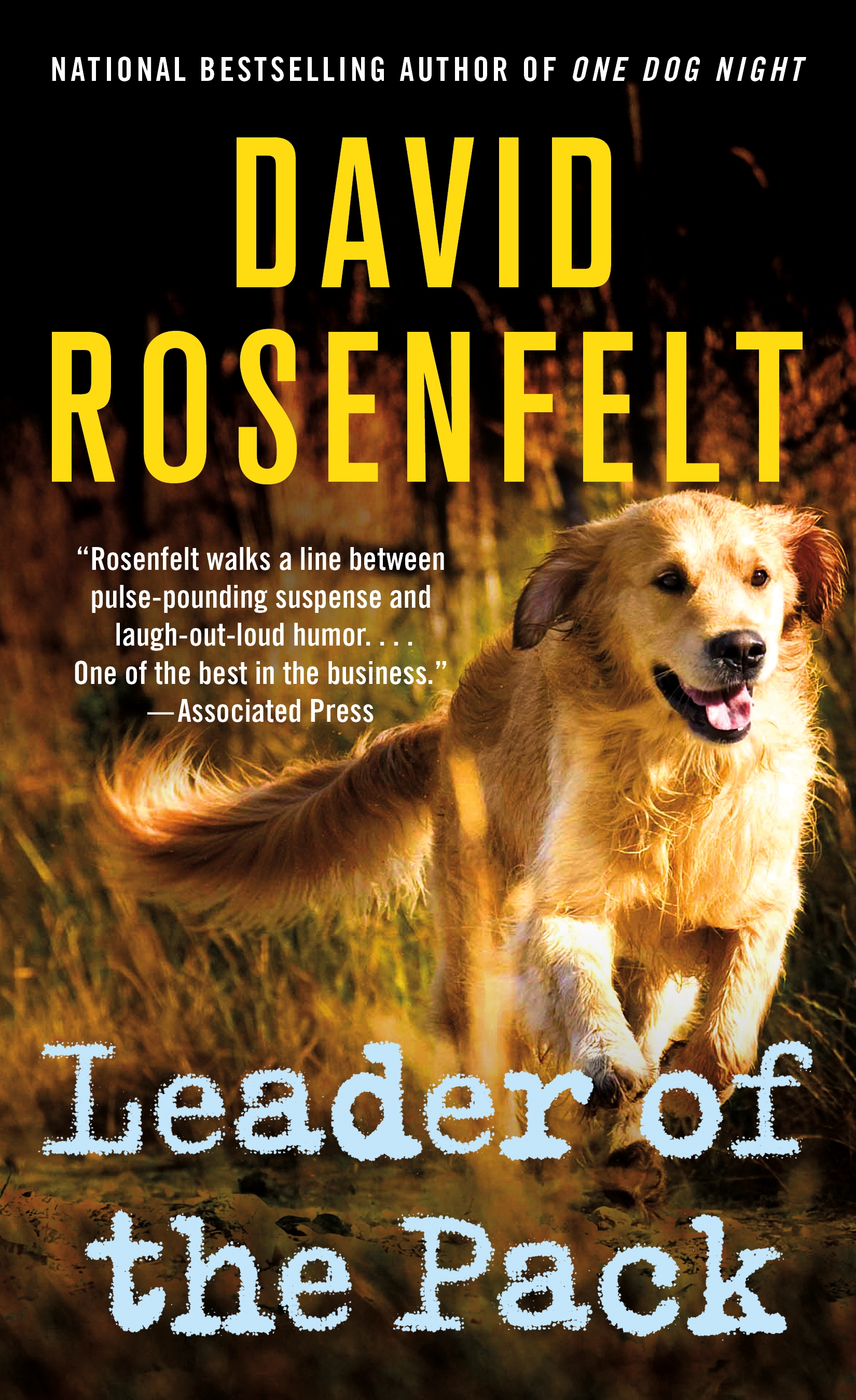 Book “Leader of the Pack” by David Rosenfelt — April 28, 2020