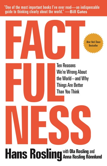 Factfulness: Ten Reasons We're Wrong About the World — and Why Things Are Better Than You Think