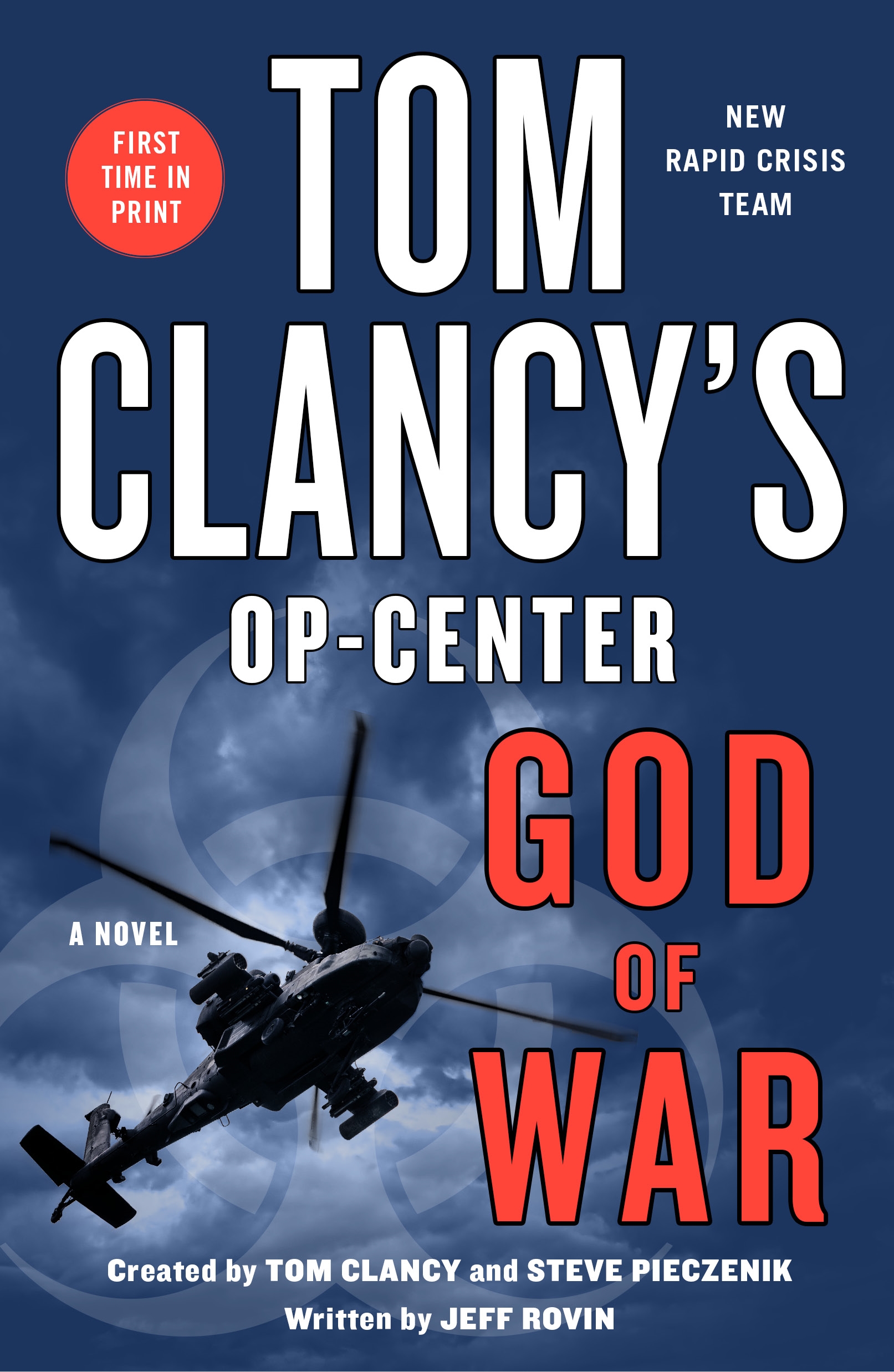 Book “Tom Clancy's Op-Center: God of War” by Jeff Rovin — August 4, 2020