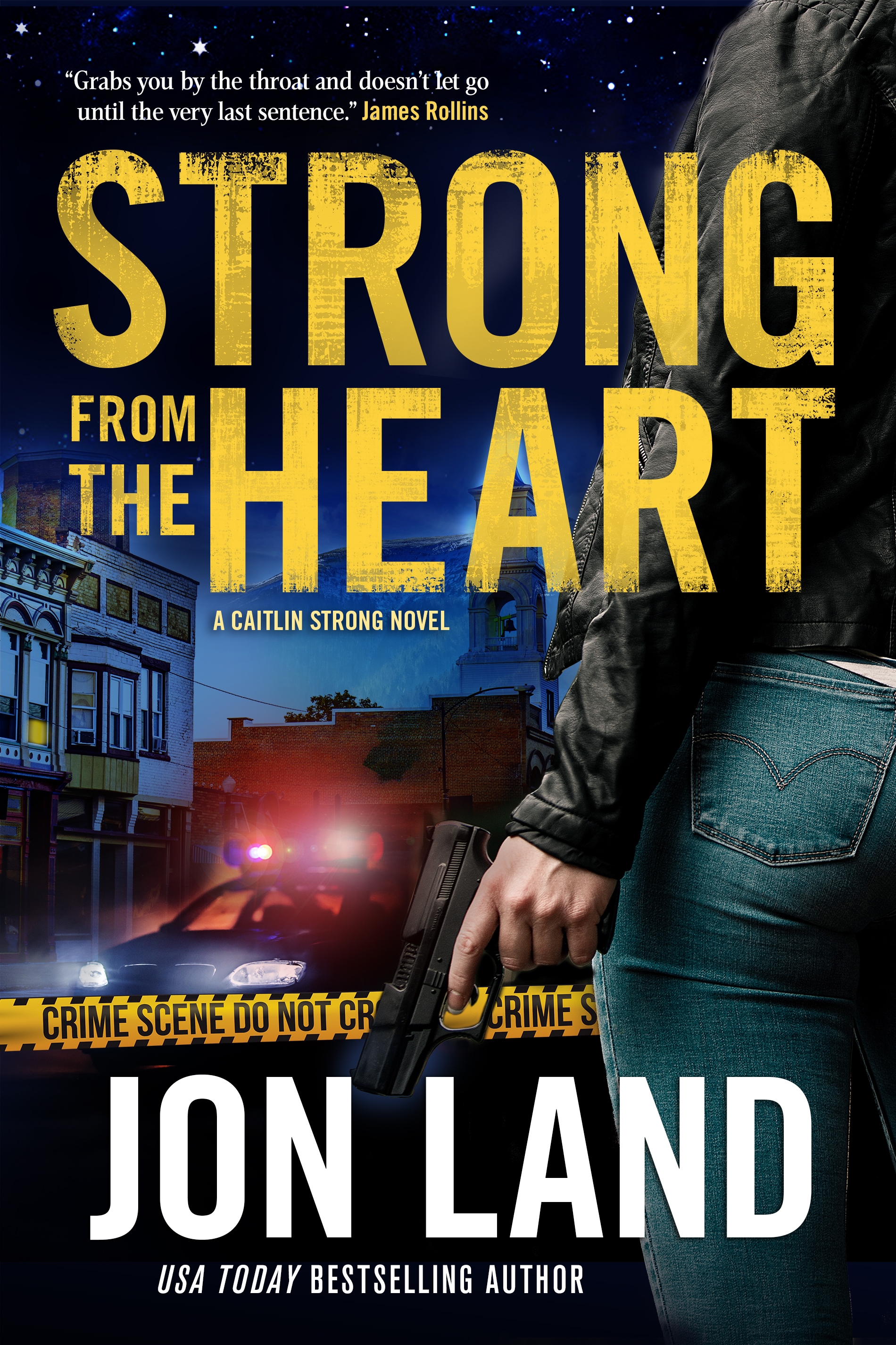 Book “Strong from the Heart” by Jon Land — July 28, 2020