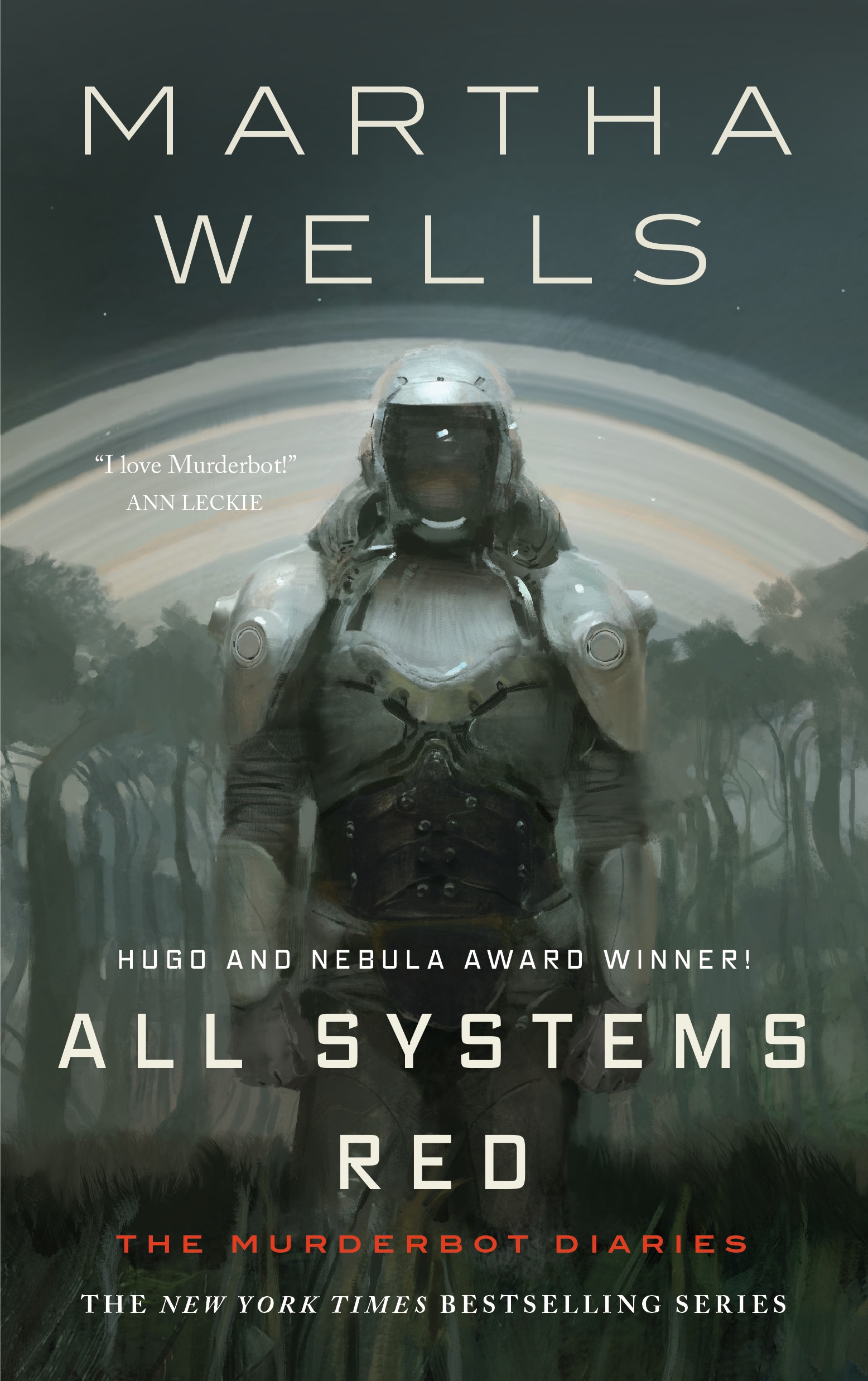 Book “All Systems Red” by Martha Wells — January 22, 2019