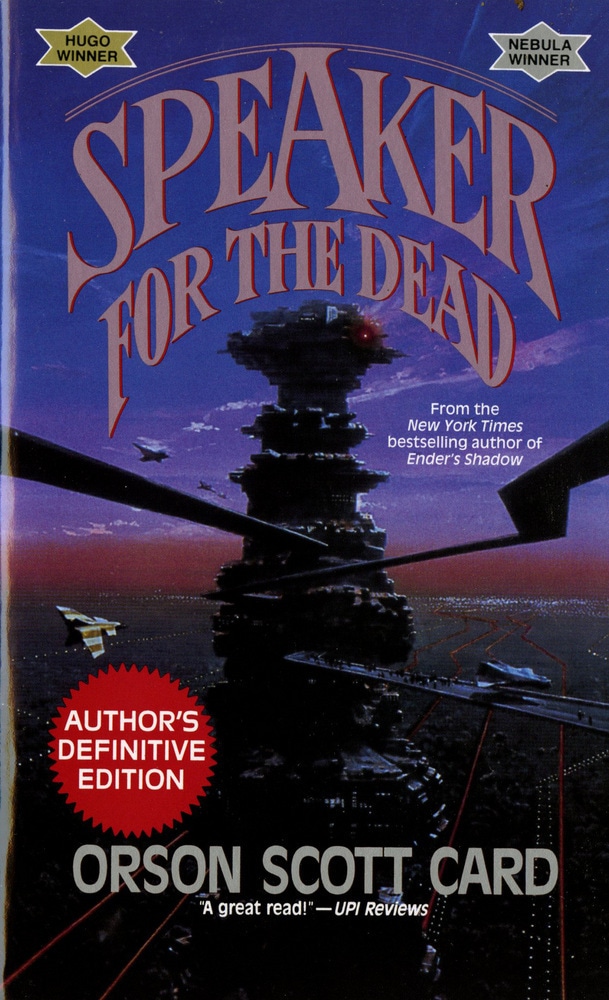 Book “Speaker for the Dead” by Orson Scott Card — August 15, 1994