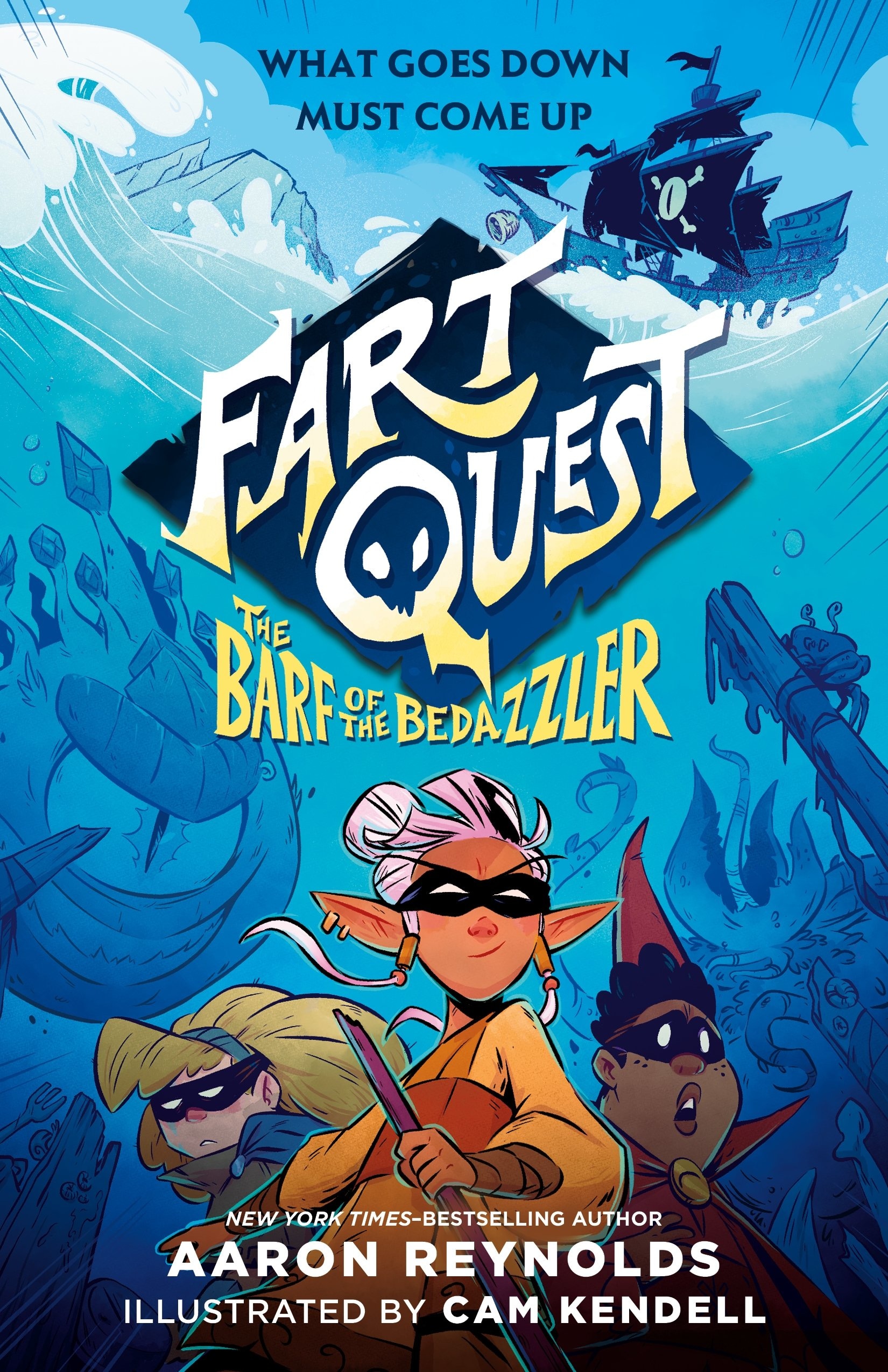 Book “Fart Quest: The Barf of the Bedazzler” by Aaron Reynolds — February 2, 2021