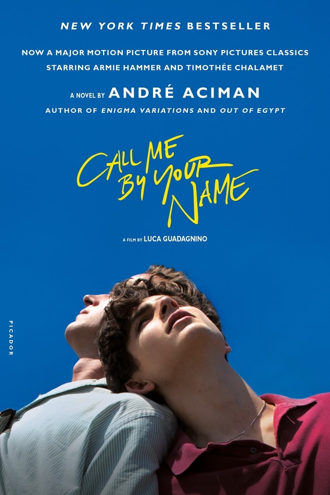 Book “Call Me by Your Name” by André Aciman — October 3, 2017