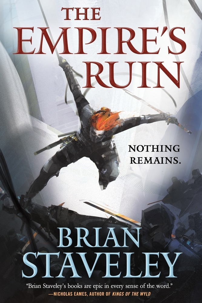 Book “The Empire's Ruin” by Brian Staveley