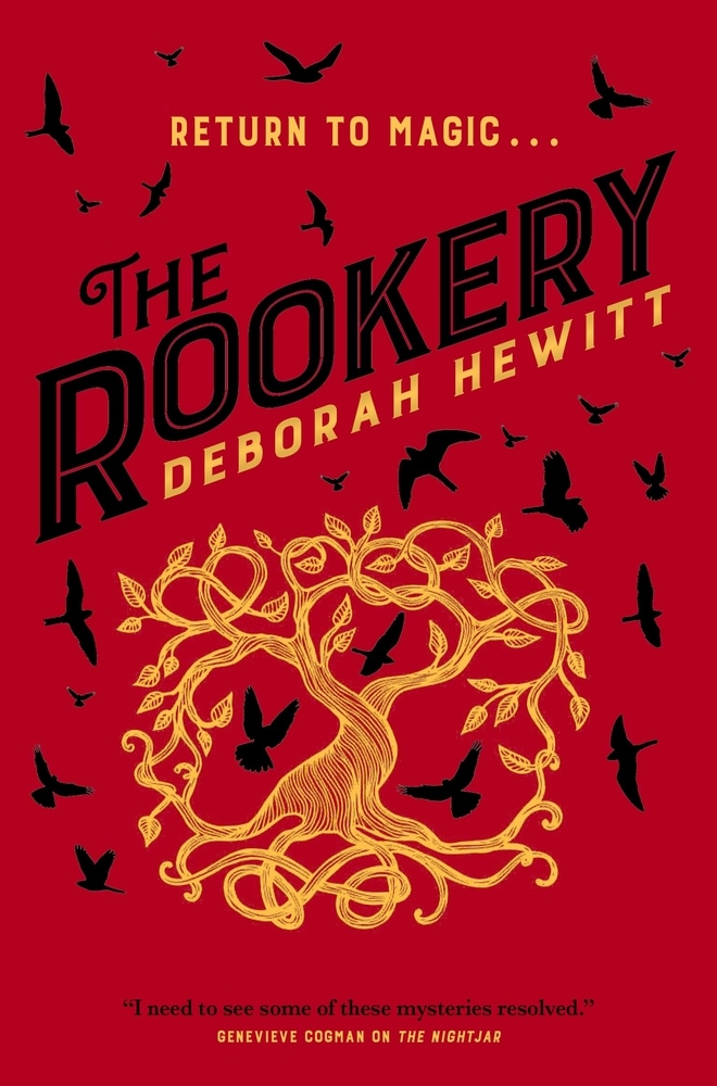 Book “The Rookery” by Deborah Hewitt — August 10, 2021