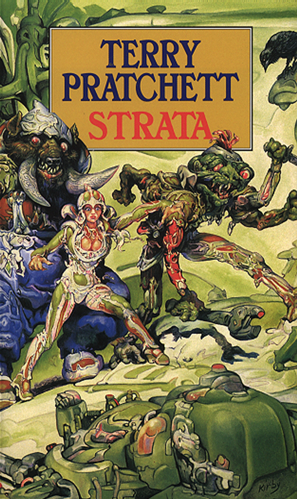 Book “Strata” by Terry Pratchett — April 22, 1988