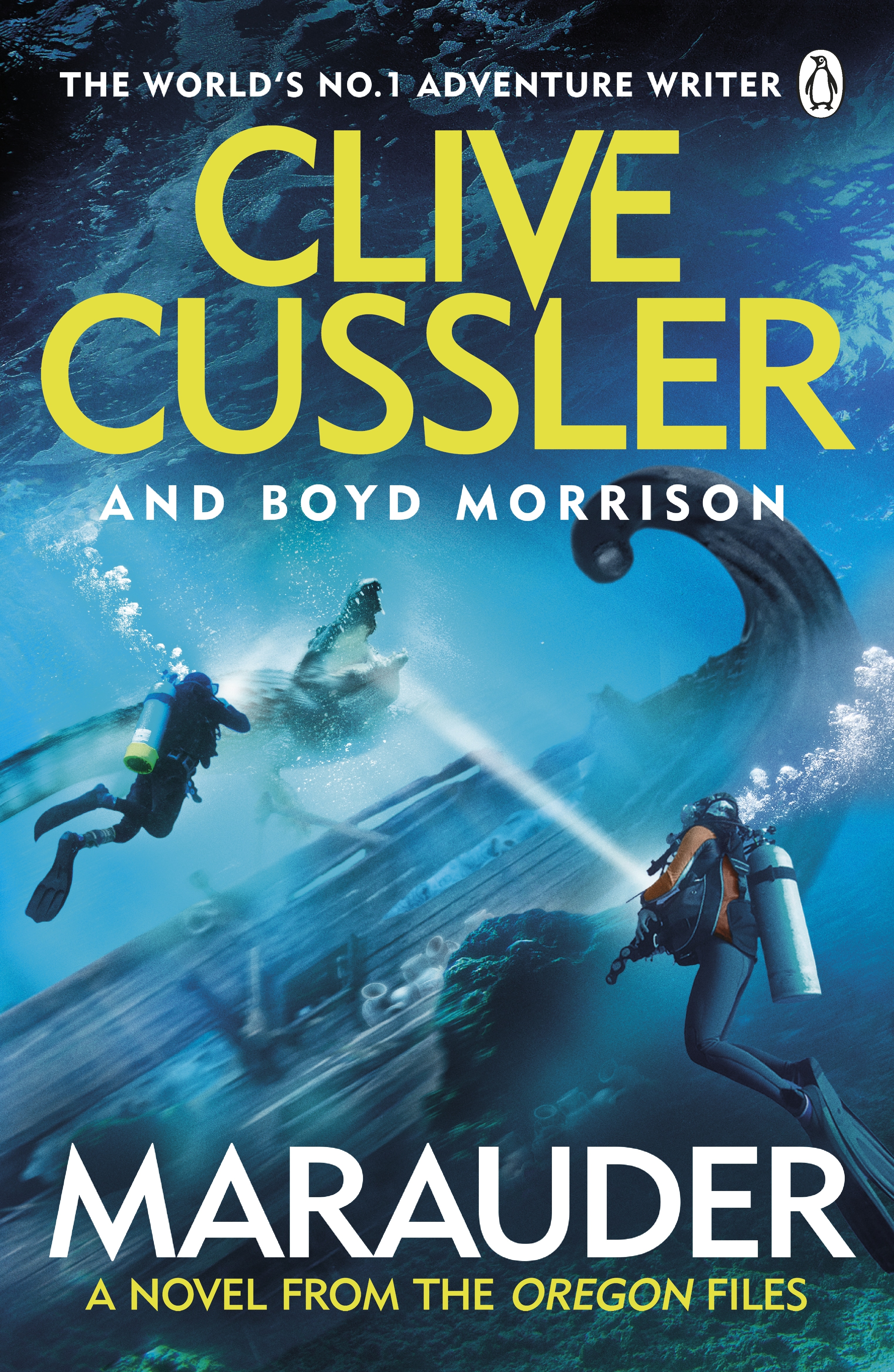 Book “Marauder” by Clive Cussler, Boyd Morrison — September 16, 2021