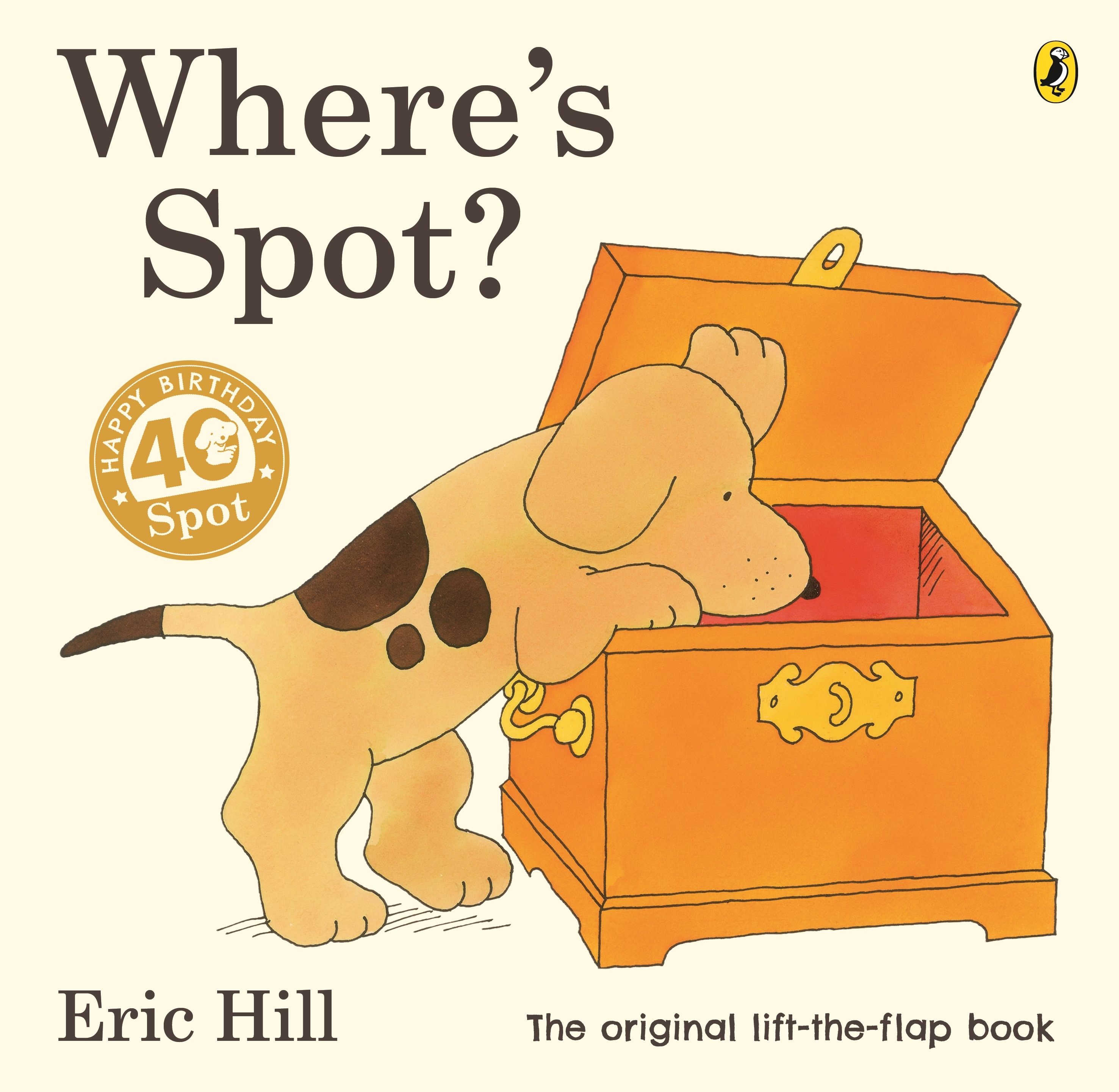 Book “Where's Spot?” by Eric Hill — March 5, 2020