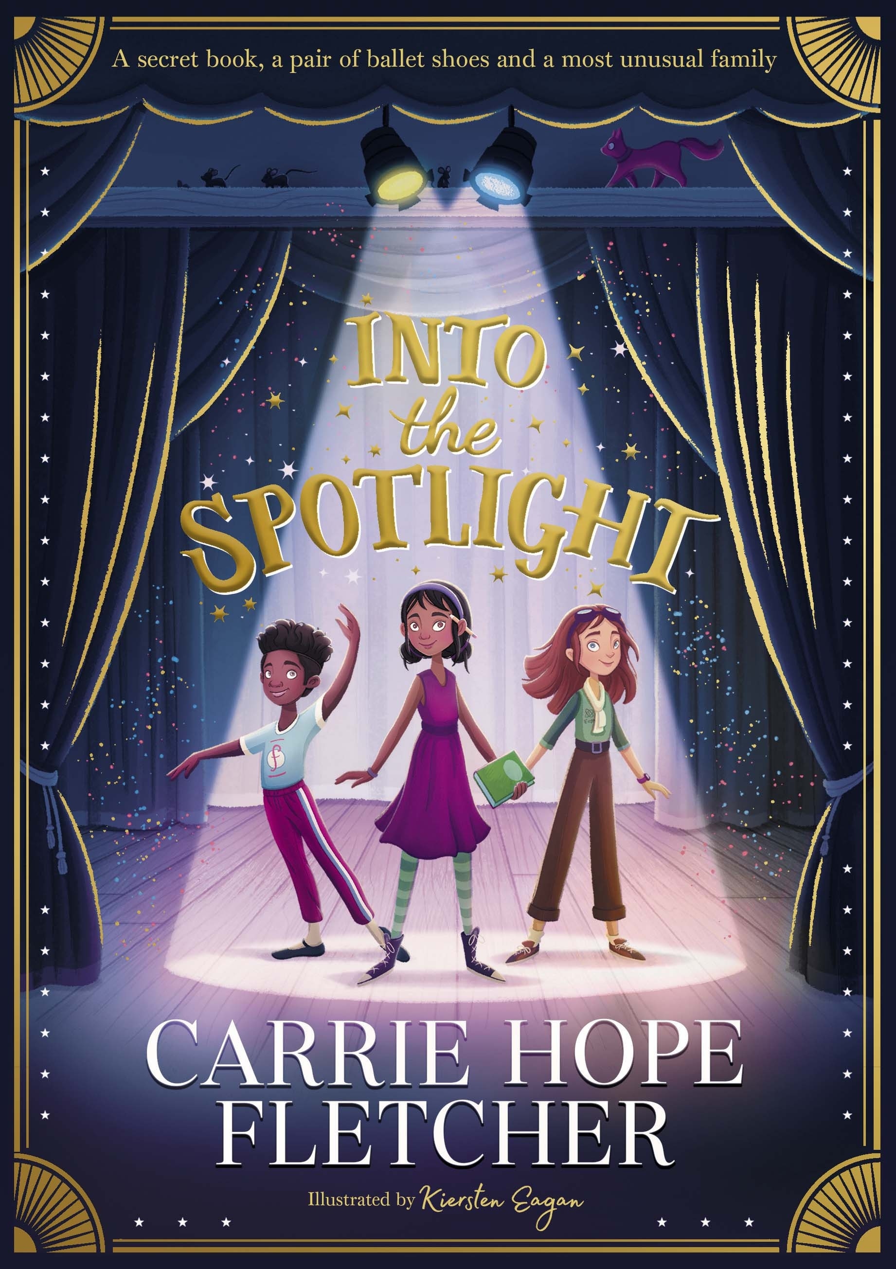 Book “Into the Spotlight” by Carrie Hope Fletcher, Kiersten Eagan — September 17, 2020