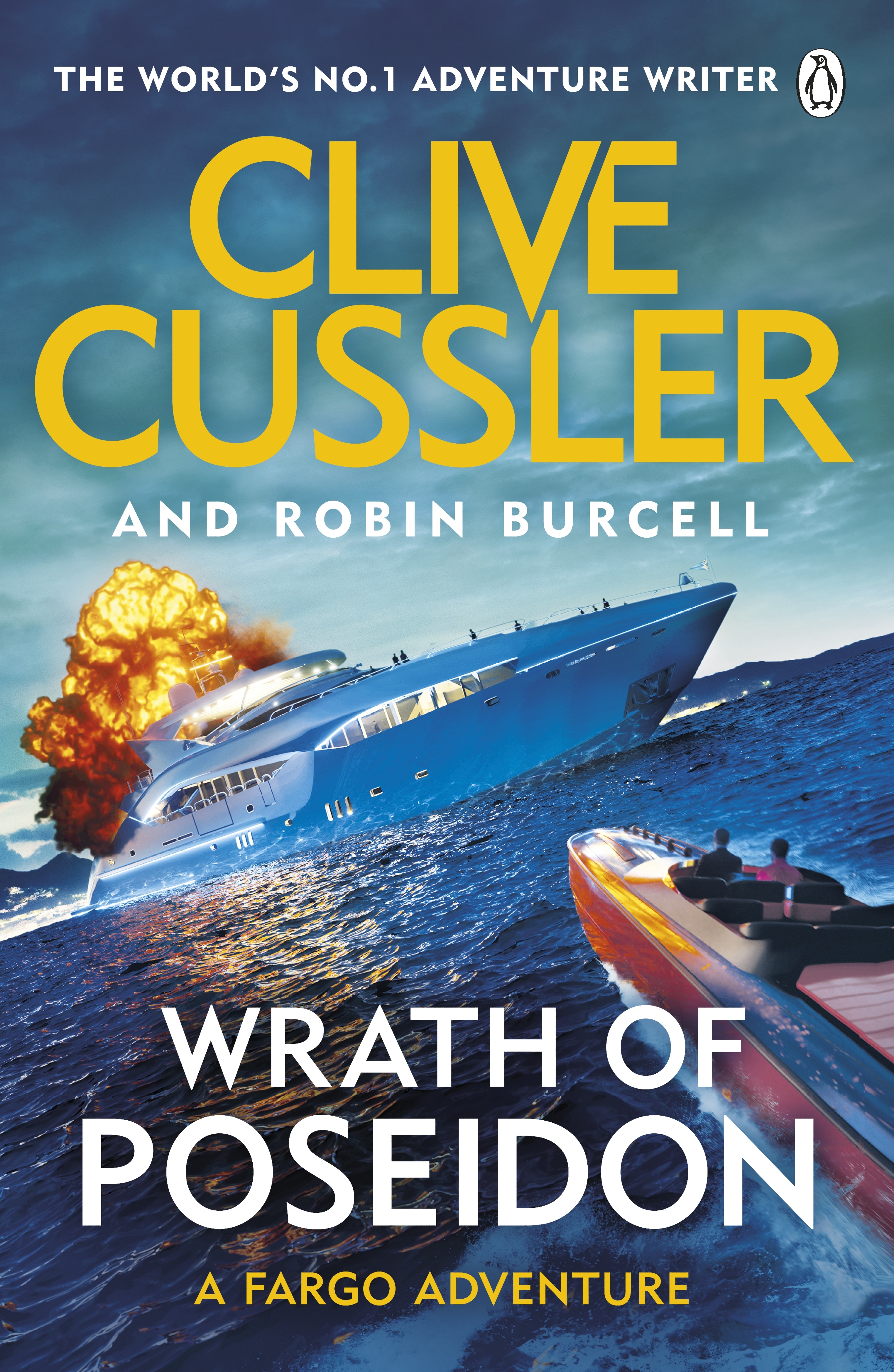 Book “Wrath of Poseidon” by Clive Cussler, Robin Burcell — April 29, 2021