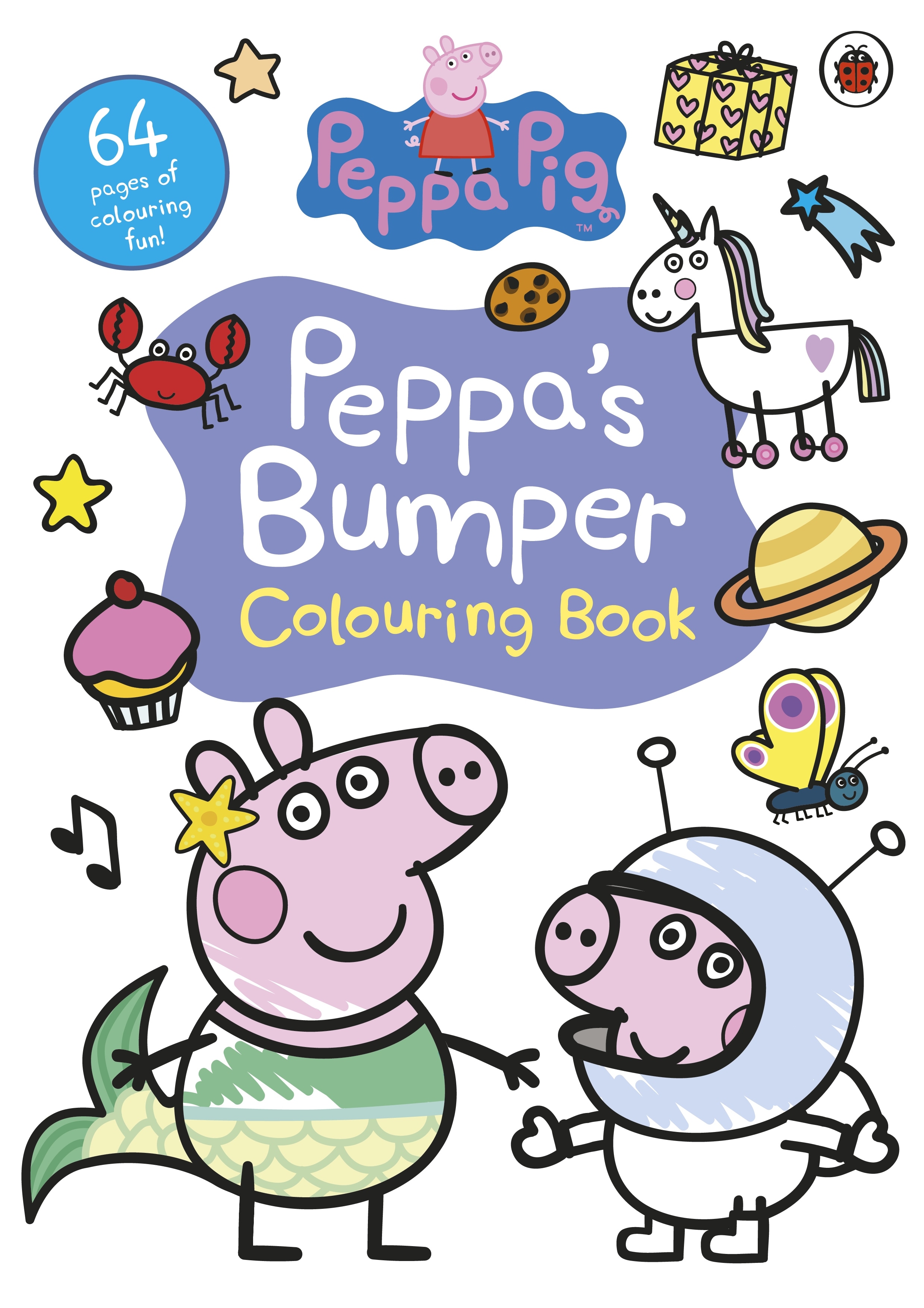 Book “Peppa Pig: Peppa’s Bumper Colouring Book” by Peppa Pig — February 25, 2021