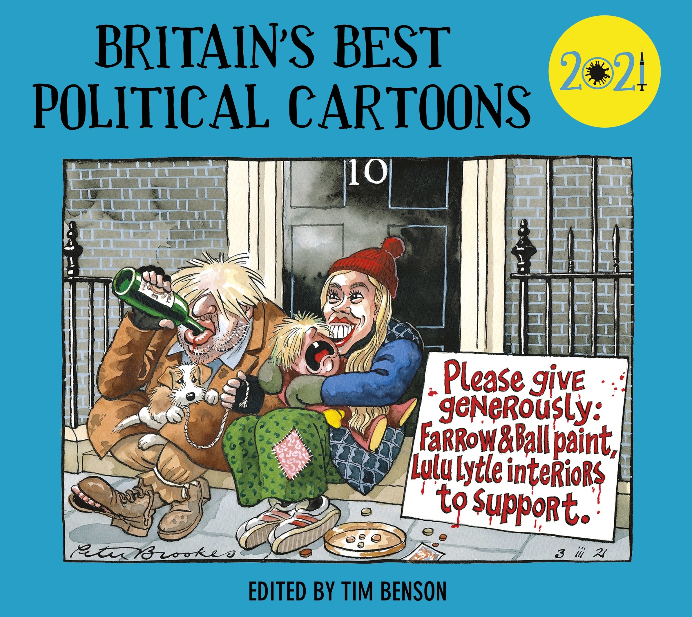 Book “Britain's Best Political Cartoons 2021” by Tim Benson — October 28, 2021