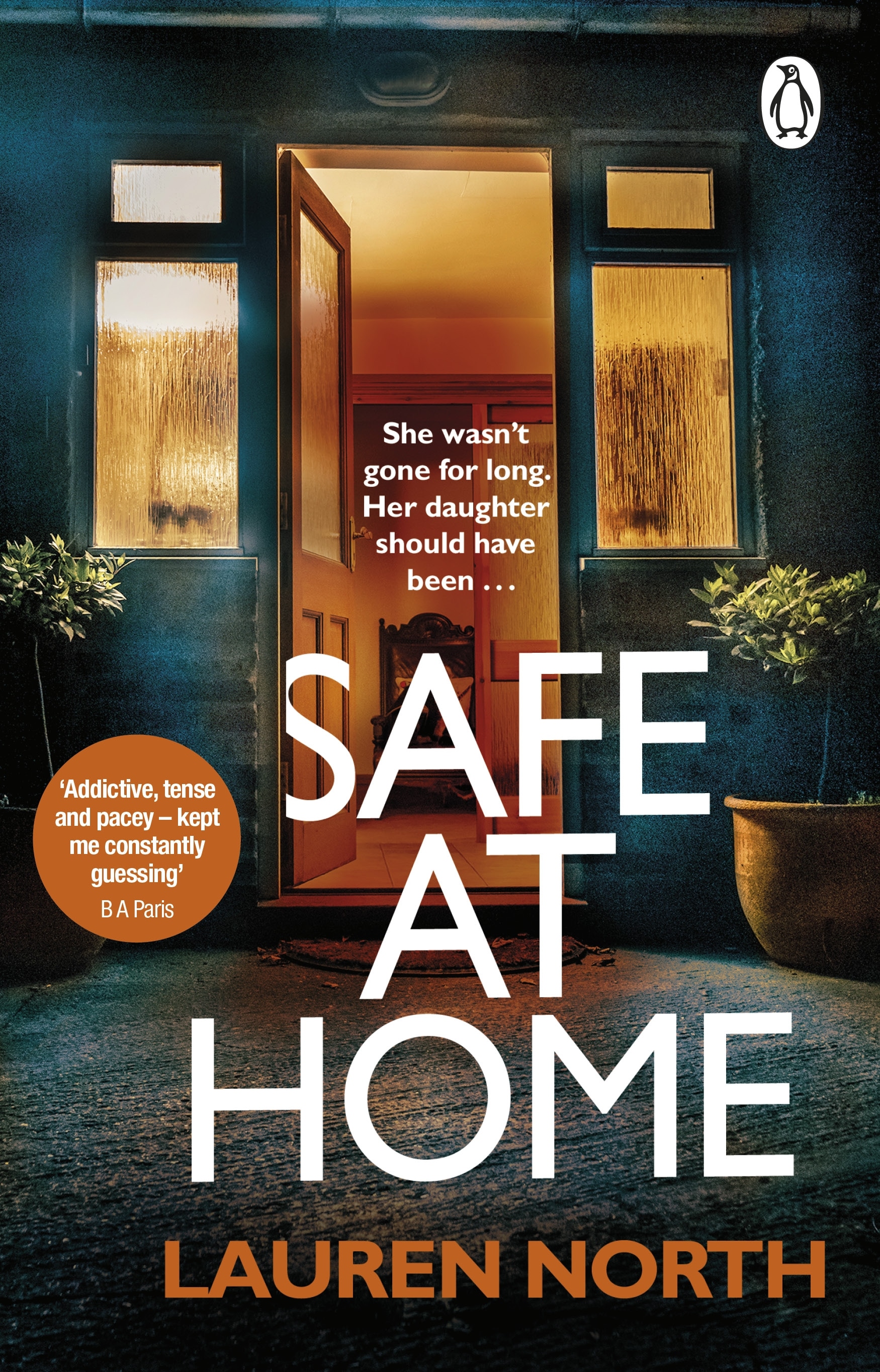 Book “Safe at Home” by Lauren North — September 30, 2021