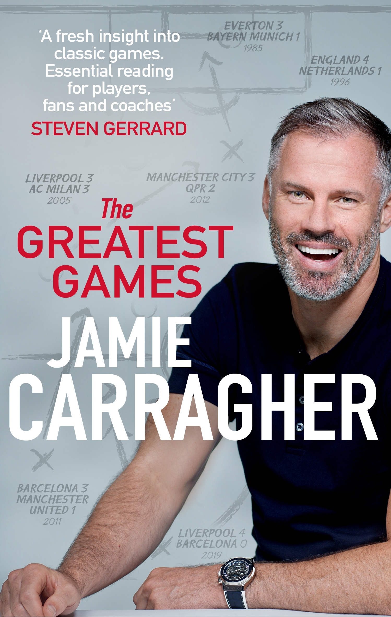 Book “The Greatest Games” by Jamie Carragher — August 19, 2021