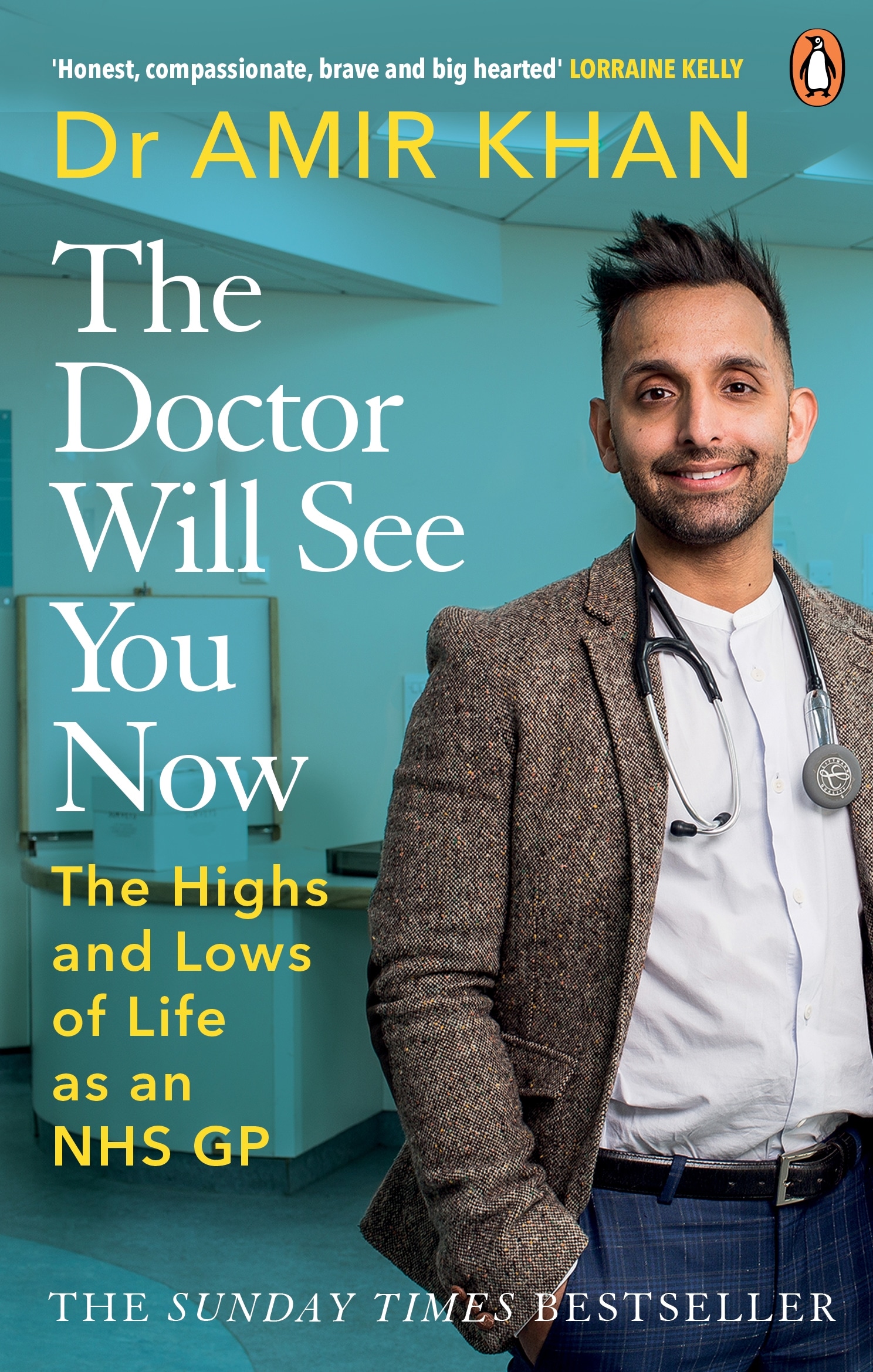 Book “The Doctor Will See You Now” by Amir Khan — August 5, 2021
