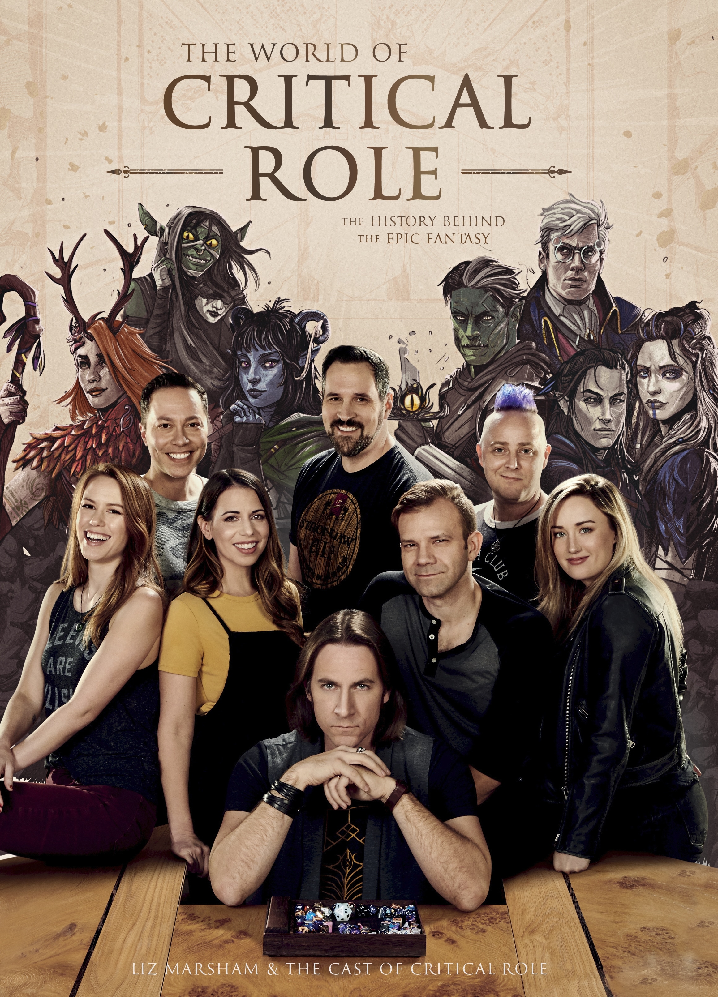 Book “The World of Critical Role” by Liz Marsham, Cast of Critical Role — October 22, 2020