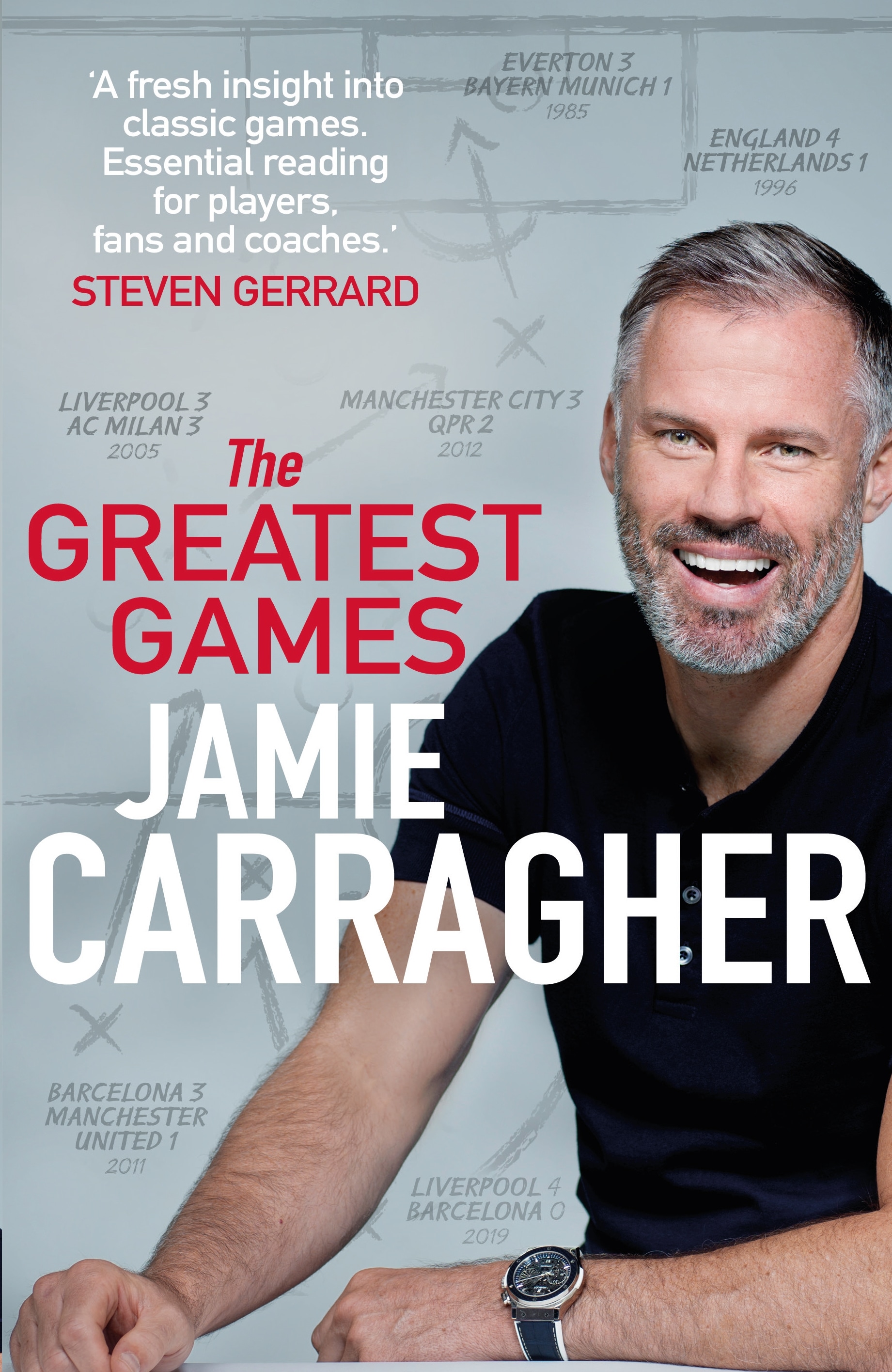 Book “The Greatest Games” by Jamie Carragher — November 12, 2020