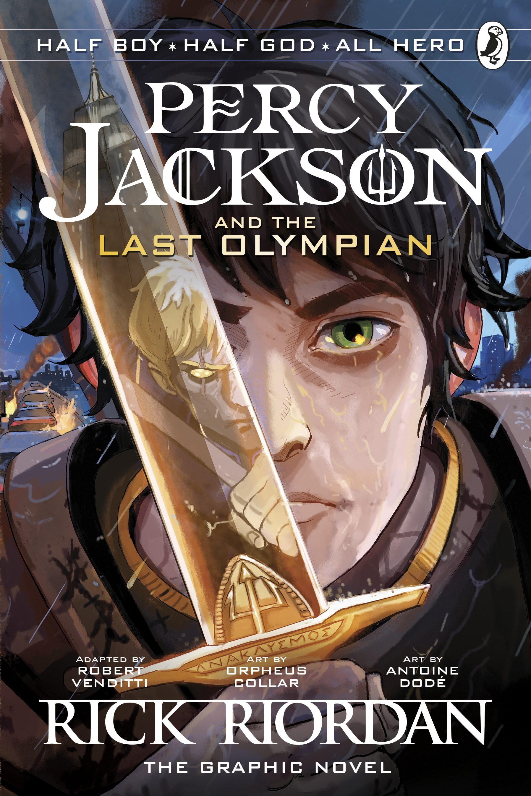 Book “The Last Olympian: The Graphic Novel (Percy Jackson Book 5)” by Rick Riordan — August 15, 2019