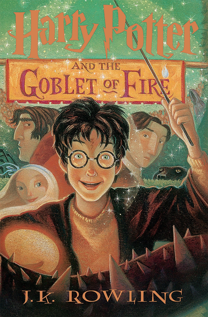 Book “Harry Potter and the Goblet of Fire” by J.K. Rowling