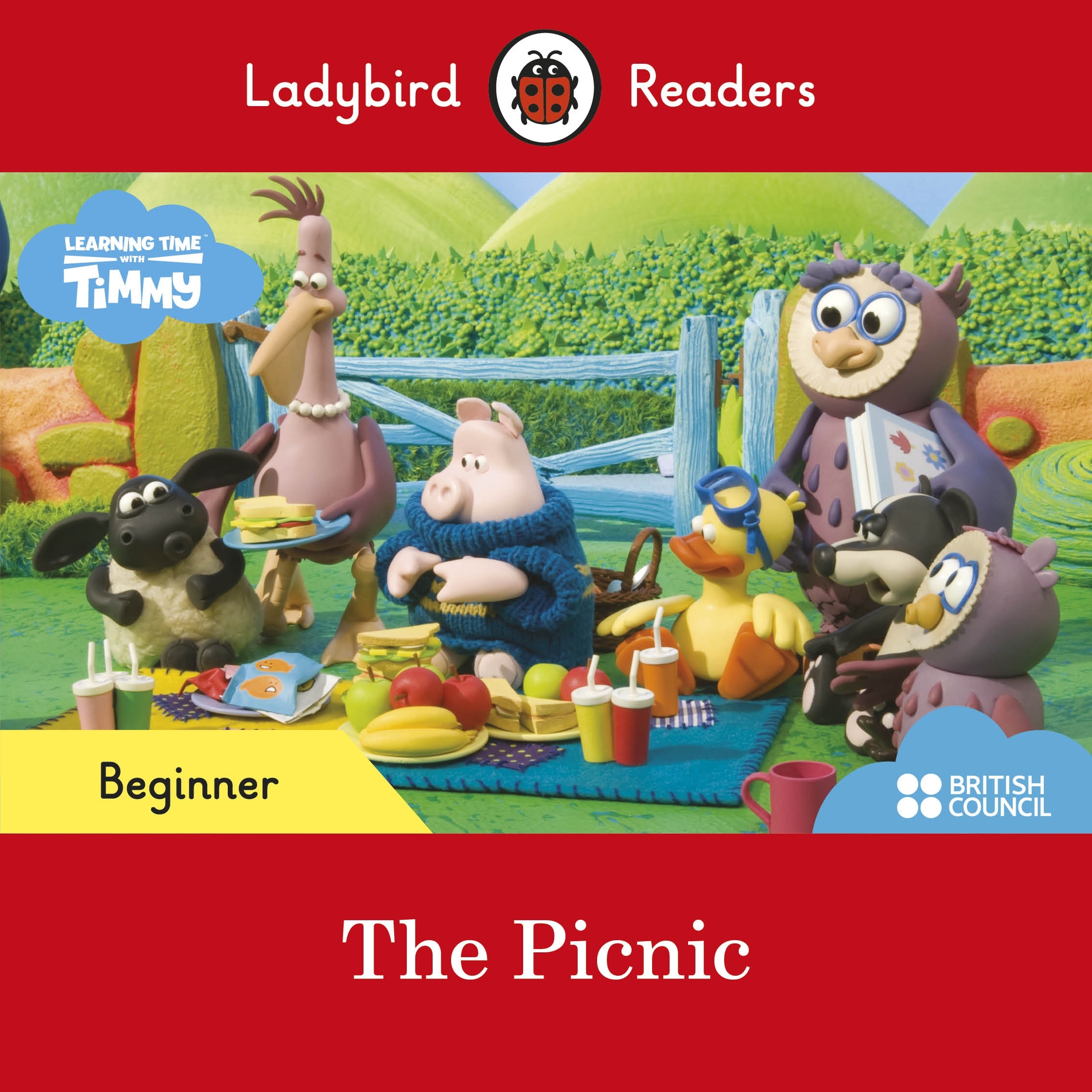 Ladybird Readers Beginner Level - Timmy Time: The Picnic (ELT Graded Reader)