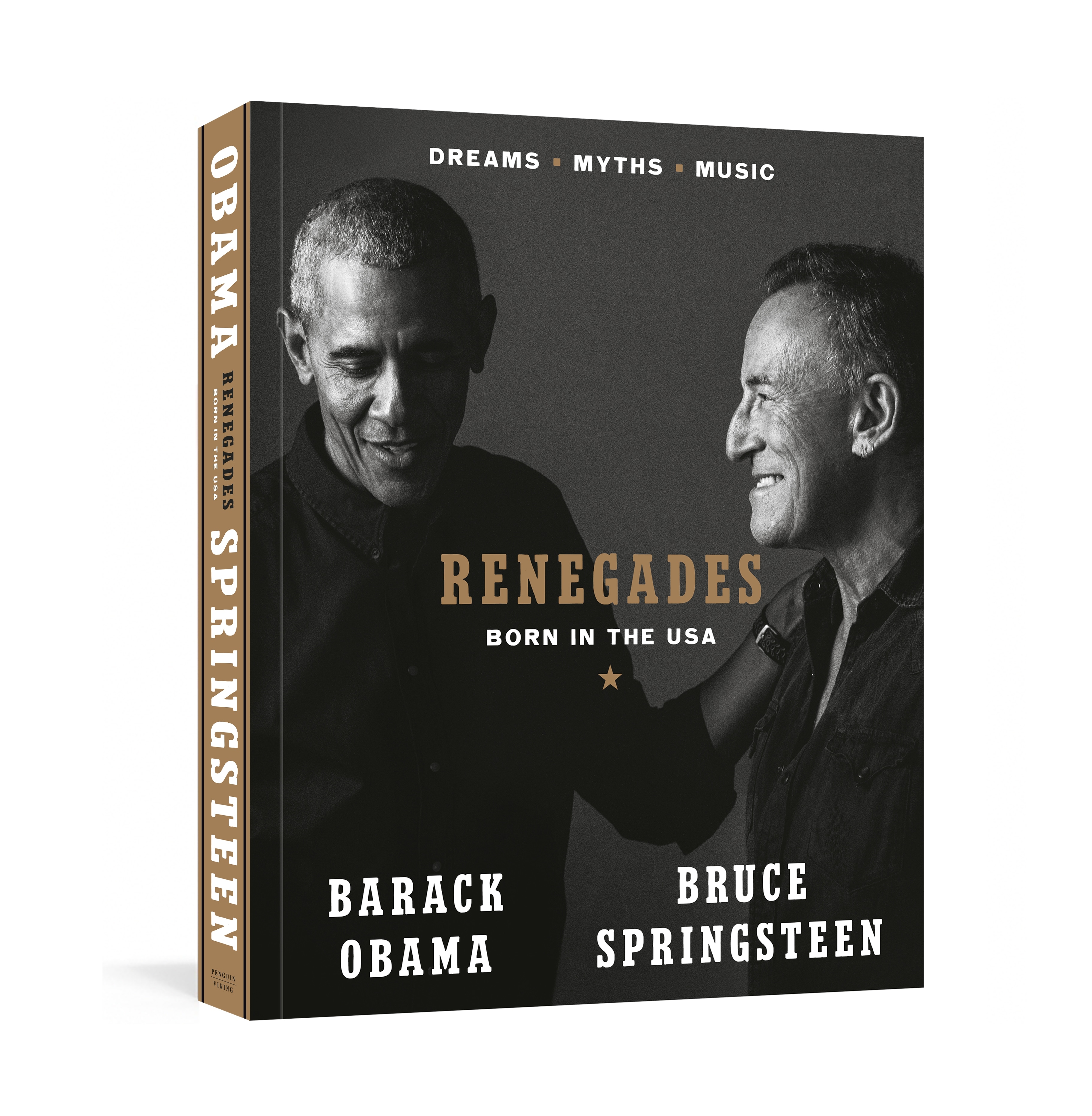 Book “Renegades” by Barack Obama, Bruce Springsteen — October 26, 2021