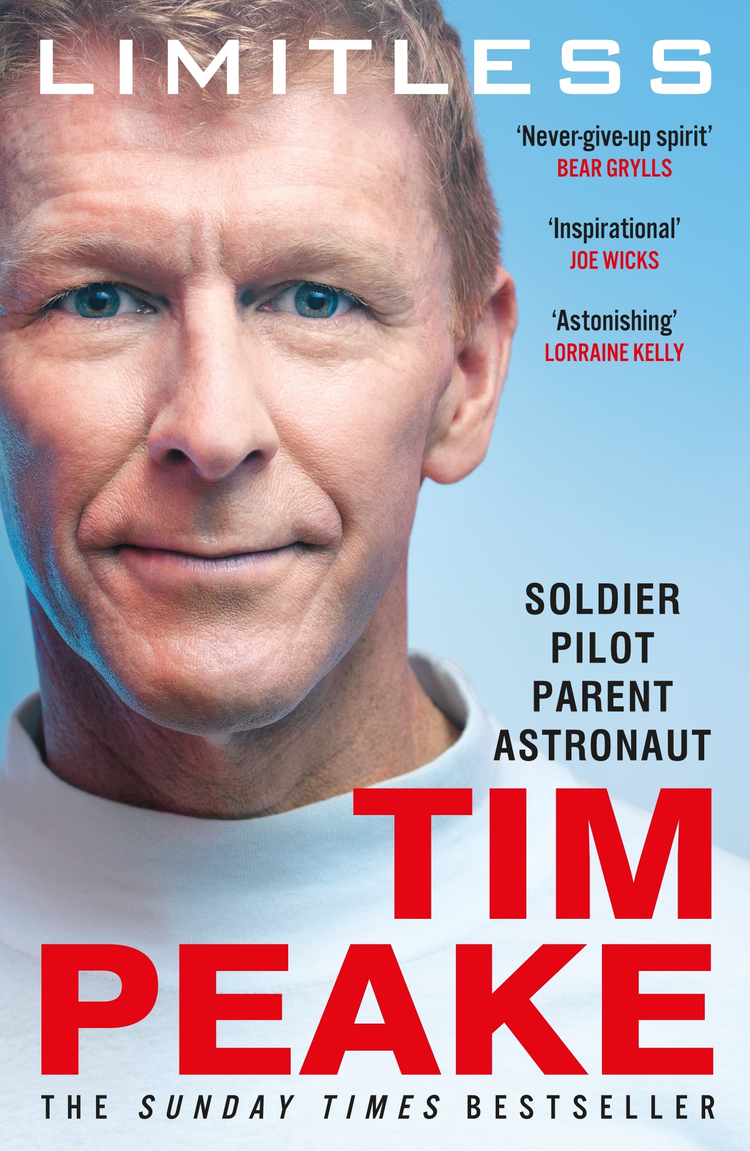 Book “Limitless: The Autobiography” by Tim Peake — June 10, 2021