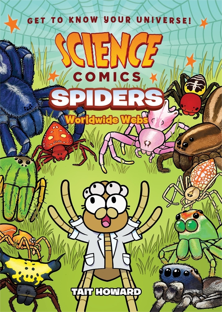 Book “Science Comics: Spiders” by Tait Howard — June 22, 2021