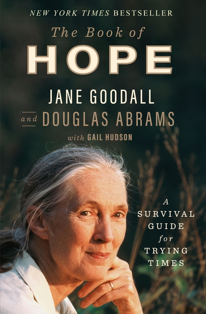 Book “The Book of Hope” by Jane Goodall, Douglas Abrams — October 19, 2021