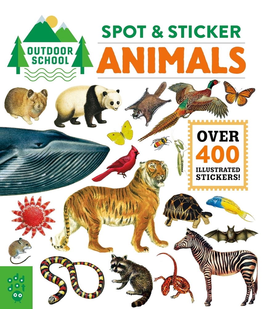 Outdoor School: Spot & Sticker Animals