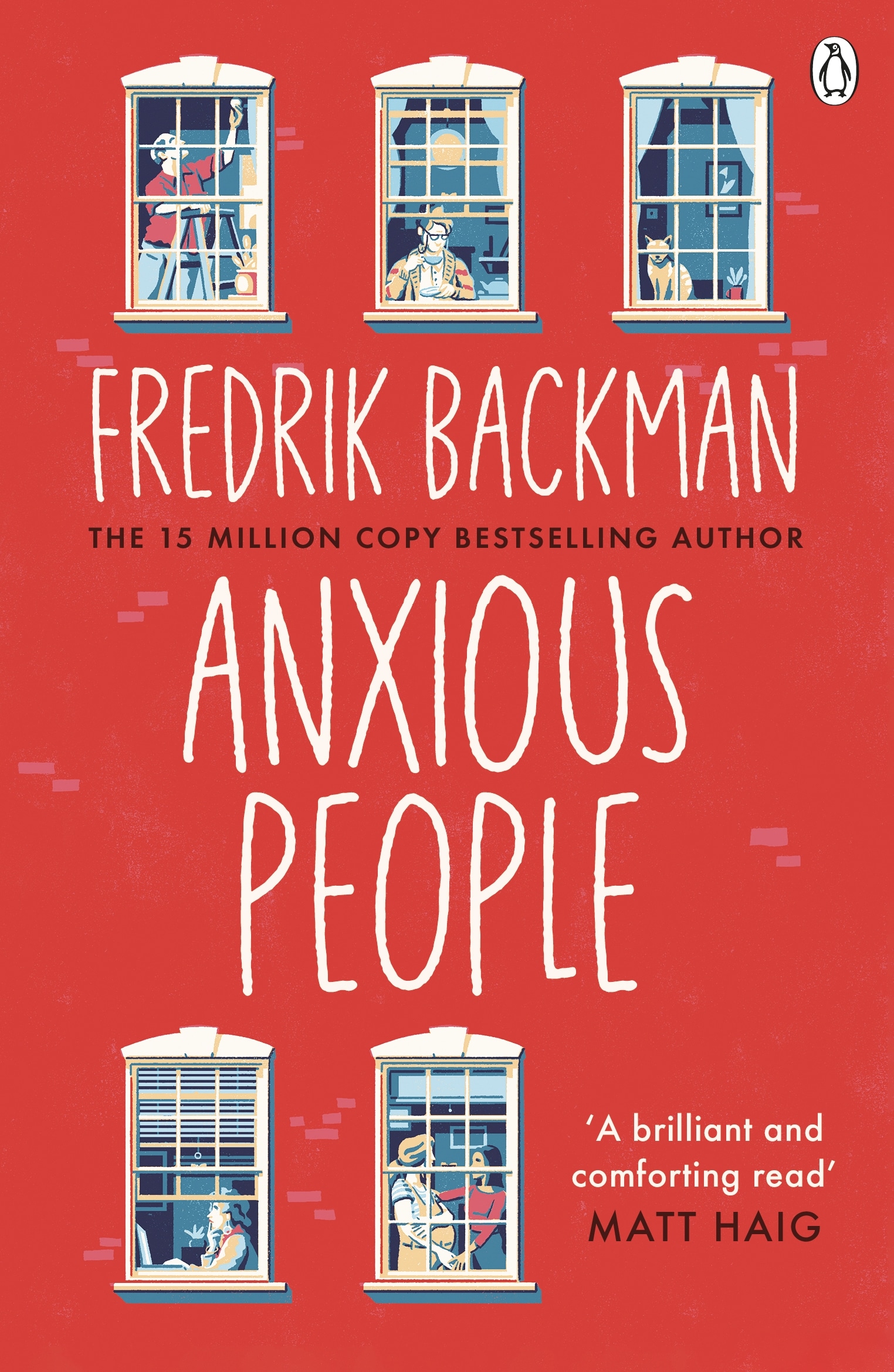 Book “Anxious People” by Fredrik Backman — August 19, 2021