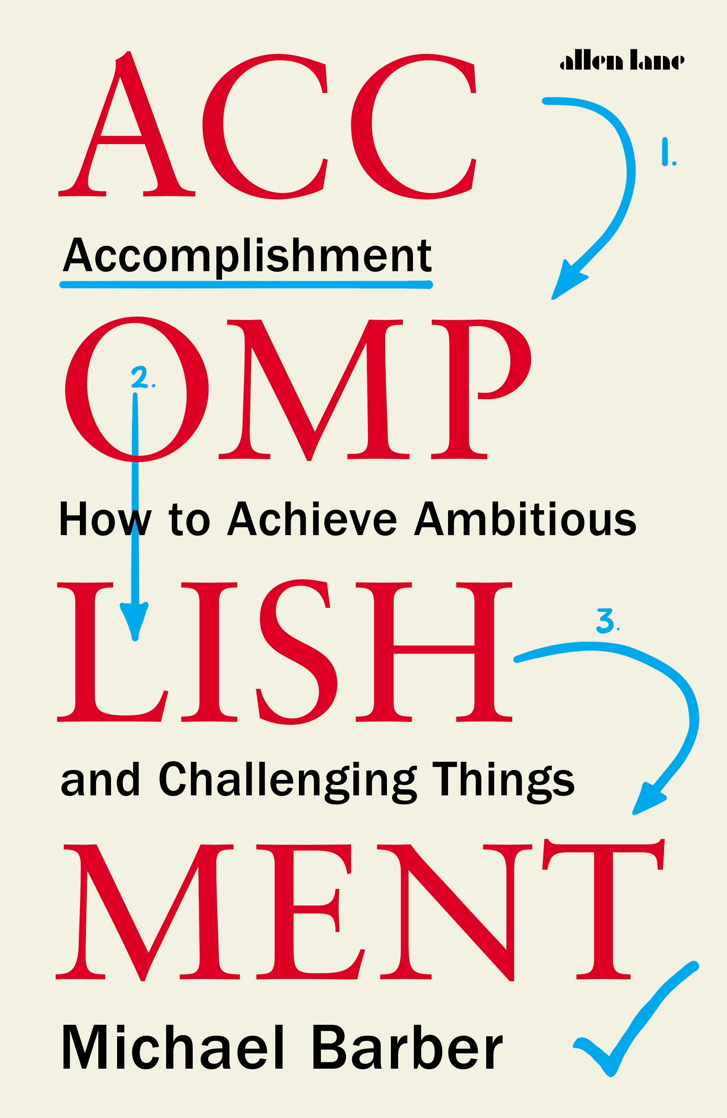 Book “Accomplishment” by Michael Barber — April 1, 2021