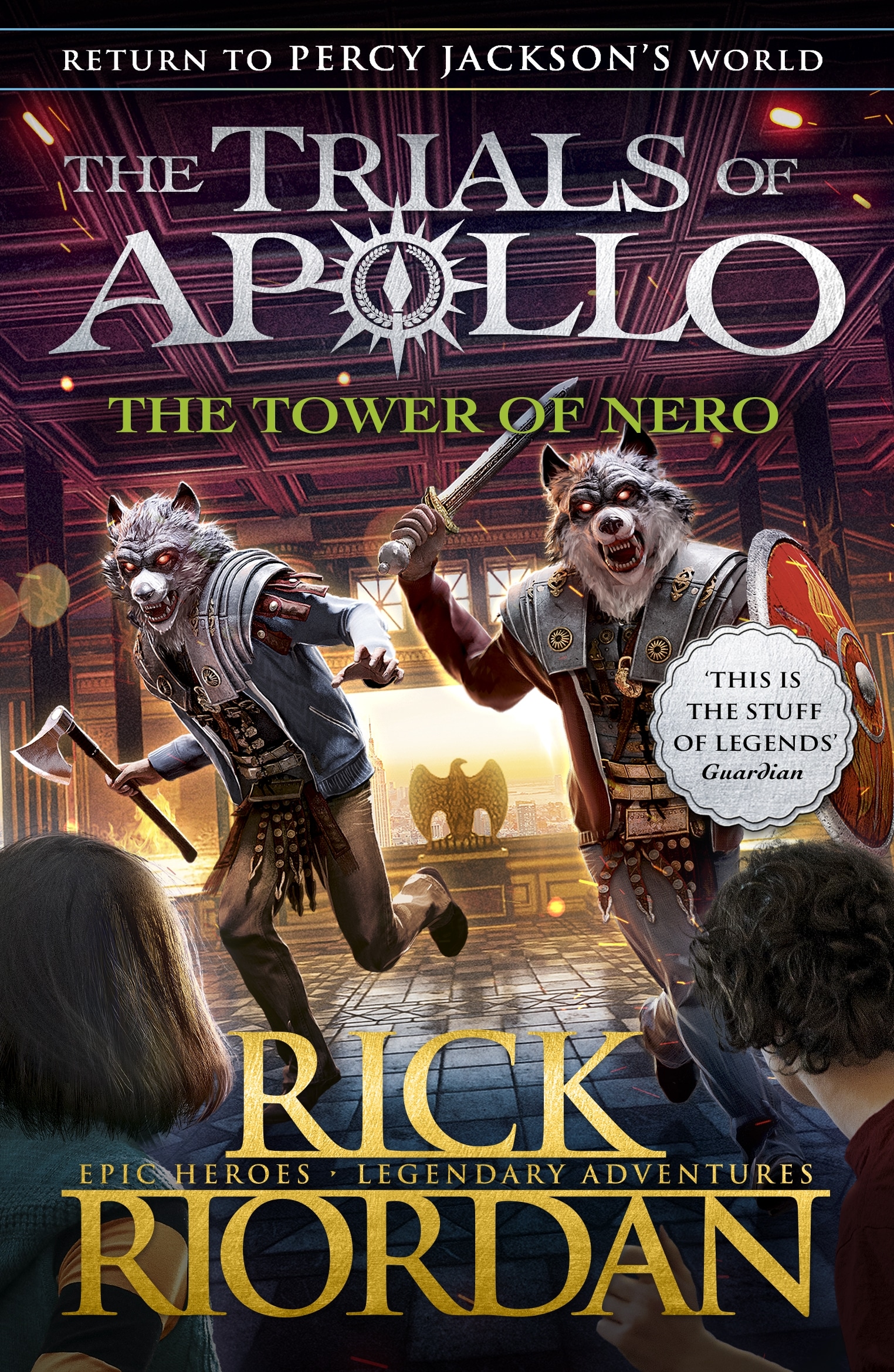 Book “The Tower of Nero (The Trials of Apollo Book 5)” by Rick Riordan — September 30, 2021