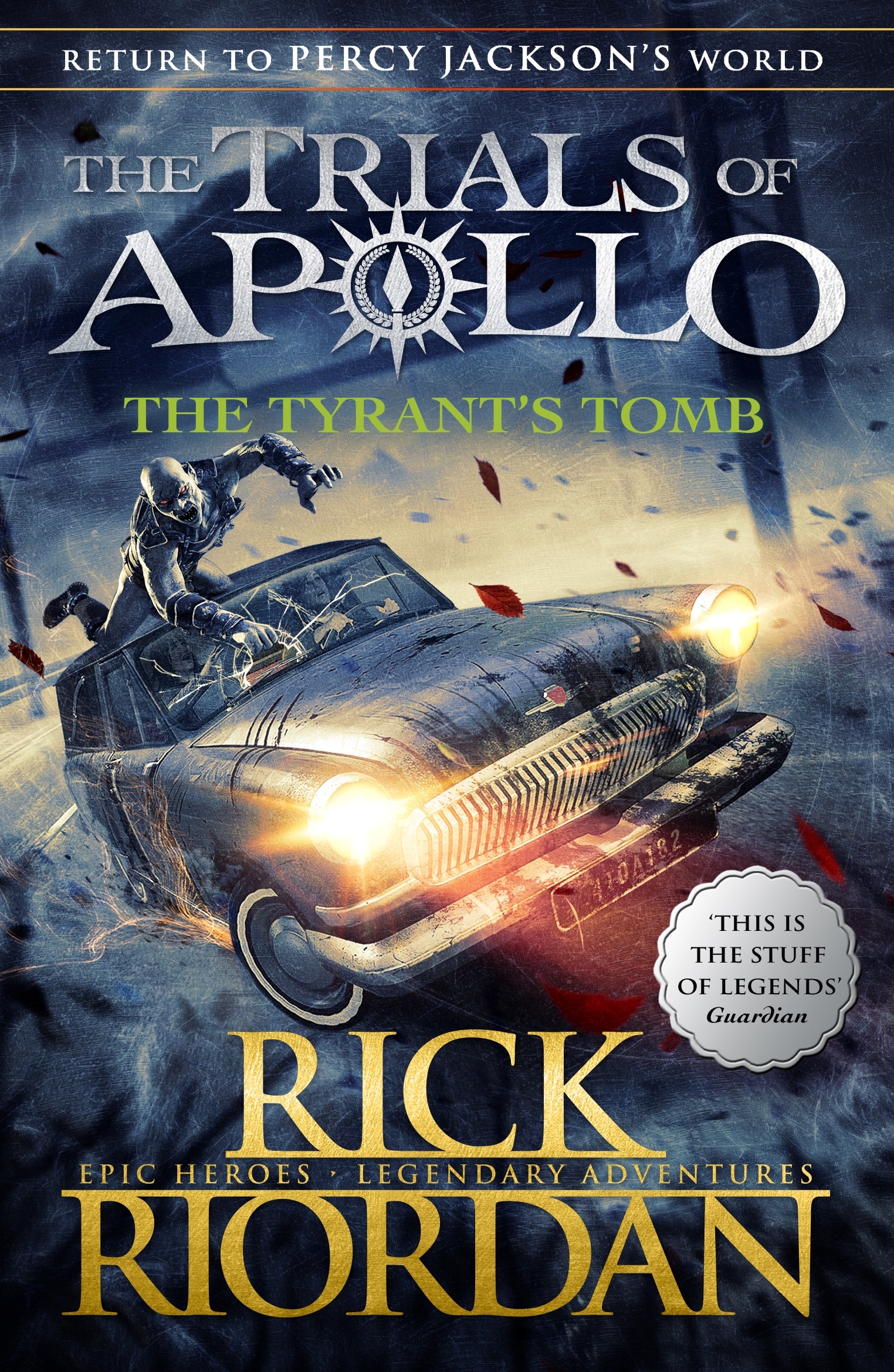 Book “The Tyrant’s Tomb (The Trials of Apollo Book 4)” by Rick Riordan — August 20, 2020