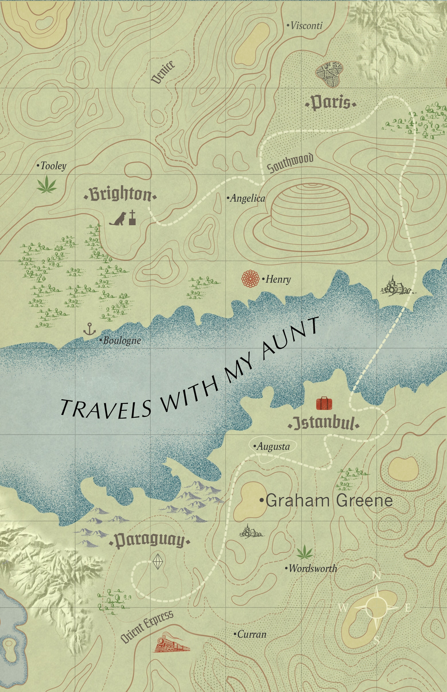 Book “Travels With My Aunt” by Graham Greene — June 6, 2019