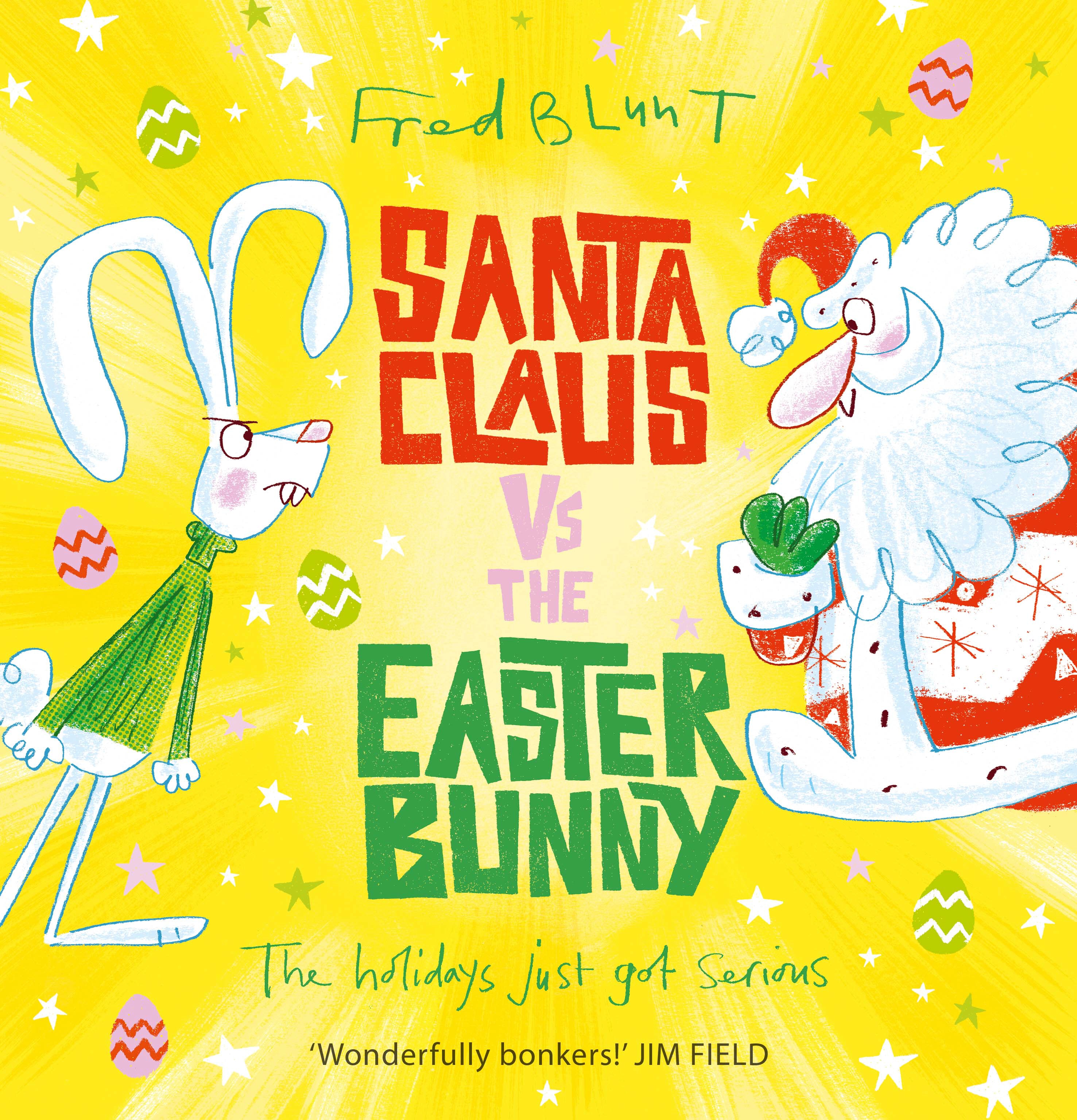 Book “Santa Claus vs The Easter Bunny” by Fred Blunt — March 7, 2019