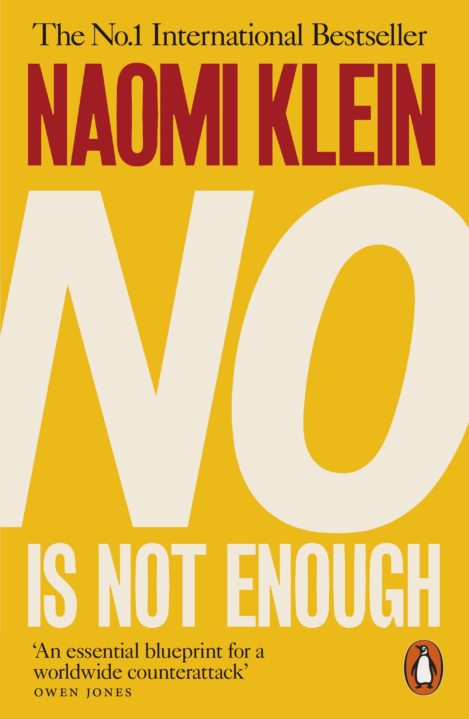 Book “No Is Not Enough” by Naomi Klein — May 3, 2018