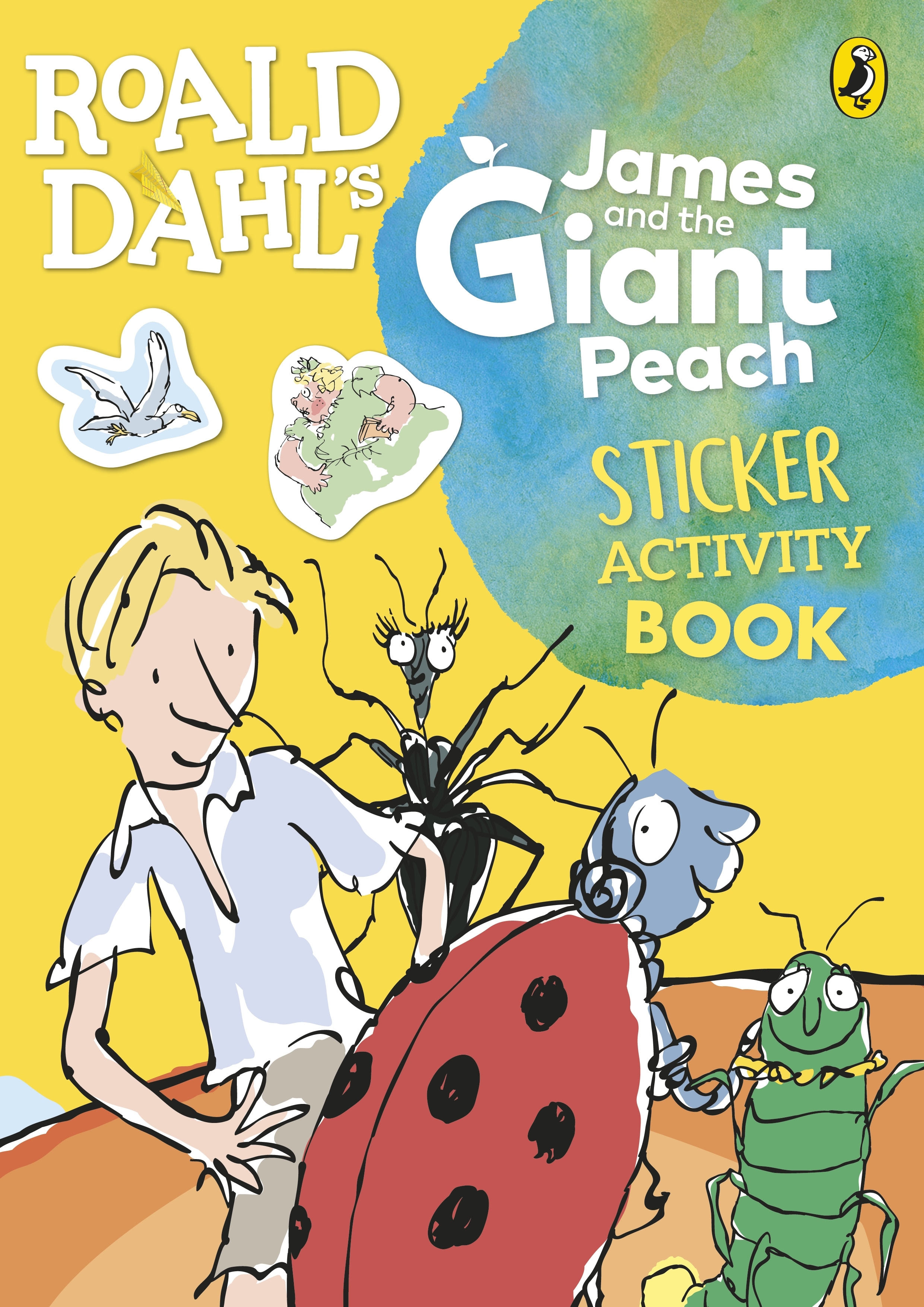 Book “Roald Dahl's James and the Giant Peach Sticker Activity Book” by Roald Dahl — May 3, 2018