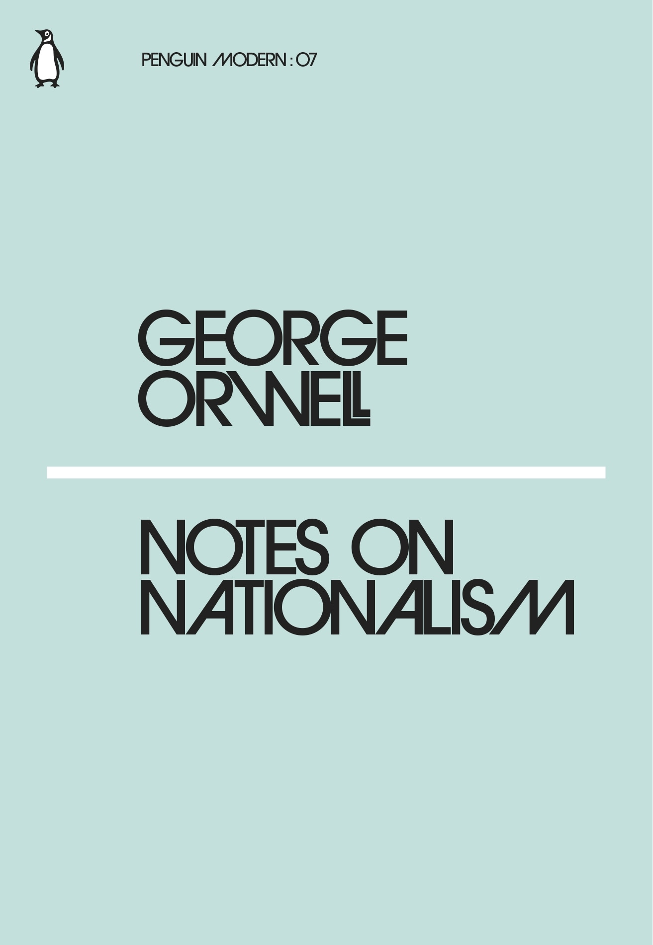Book “Notes on Nationalism” by George Orwell — February 22, 2018