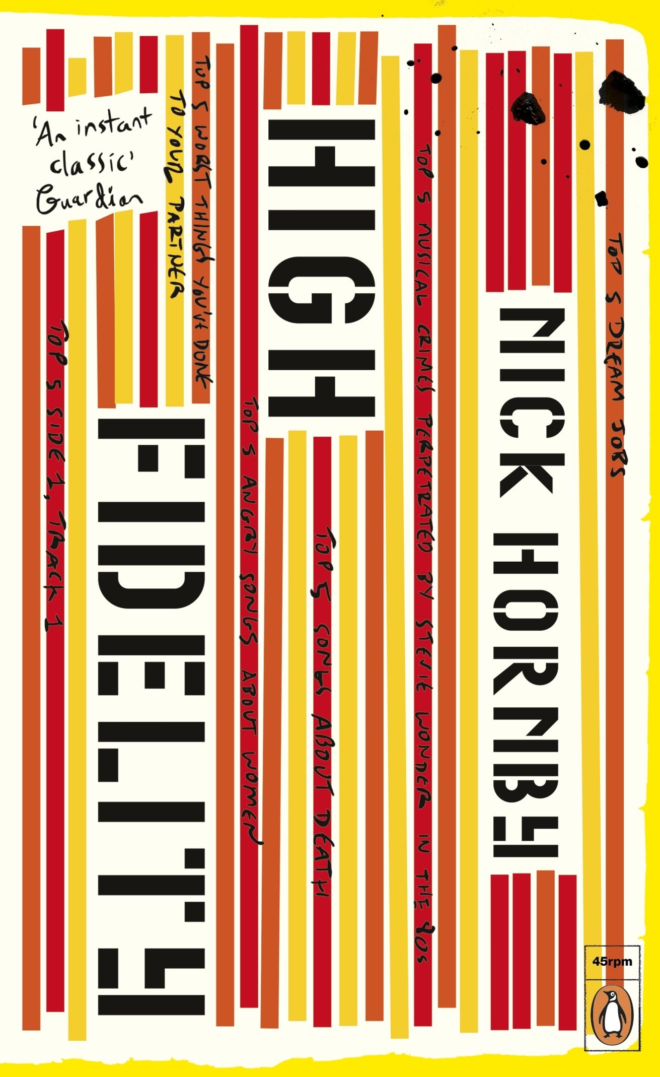 Book “High Fidelity” by Nick Hornby — June 1, 2017