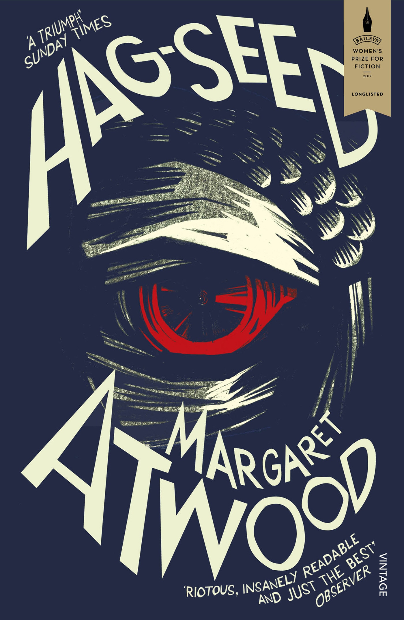 Book “Hag-Seed” by Margaret Atwood — August 3, 2017