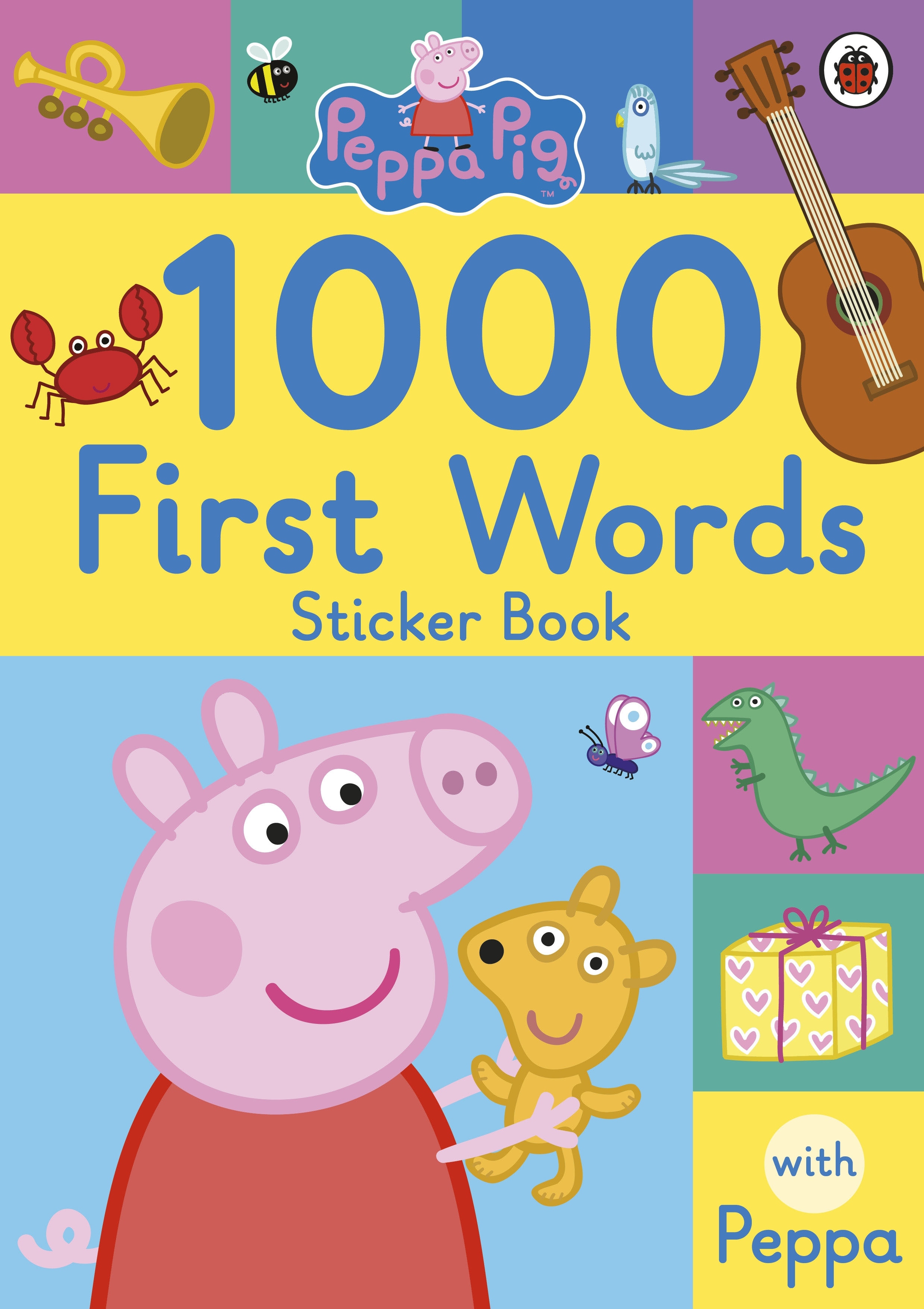 Book “Peppa Pig: 1000 First Words Sticker Book” by Peppa Pig — July 13, 2017