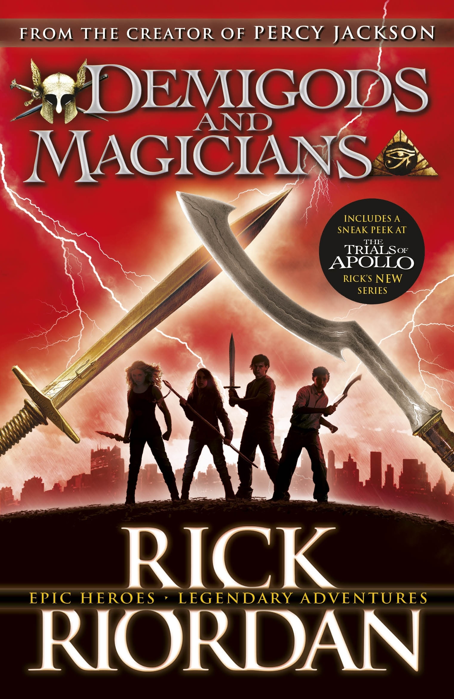 Book “Demigods and Magicians” by Rick Riordan — April 5, 2016