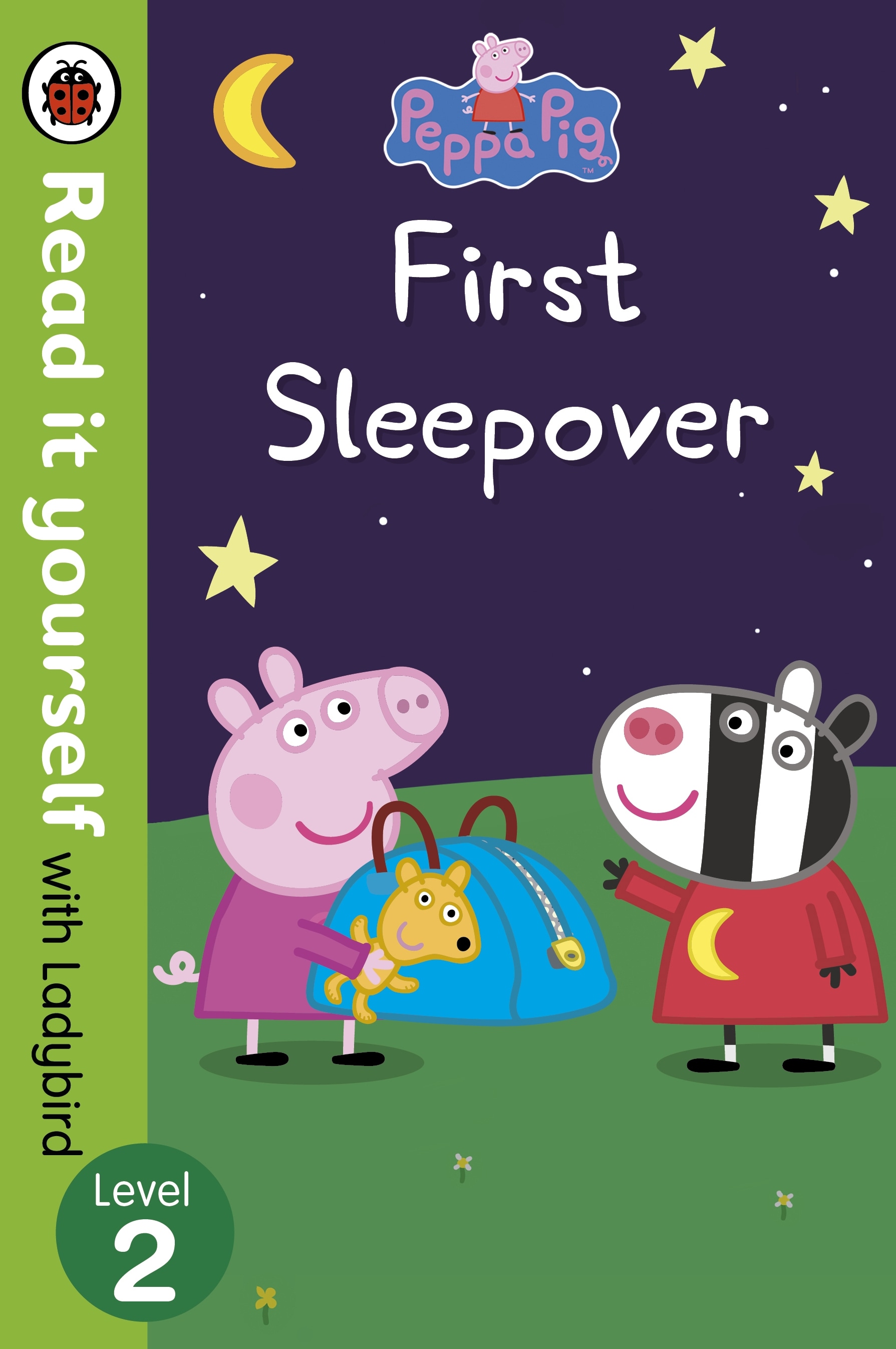 Book “Peppa Pig: First Sleepover - Read It Yourself with Ladybird Level 2” by Ladybird, Peppa Pig — July 7, 2016