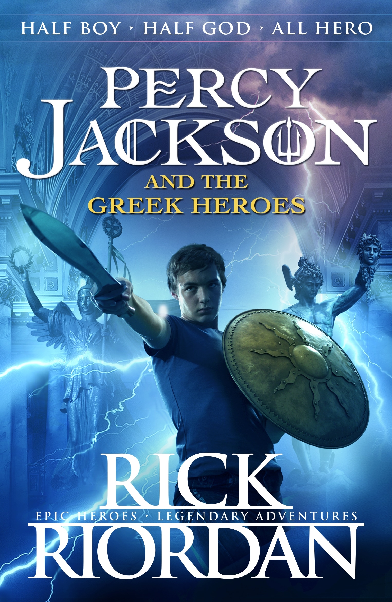 Book “Percy Jackson and the Greek Heroes” by Rick Riordan — May 5, 2016