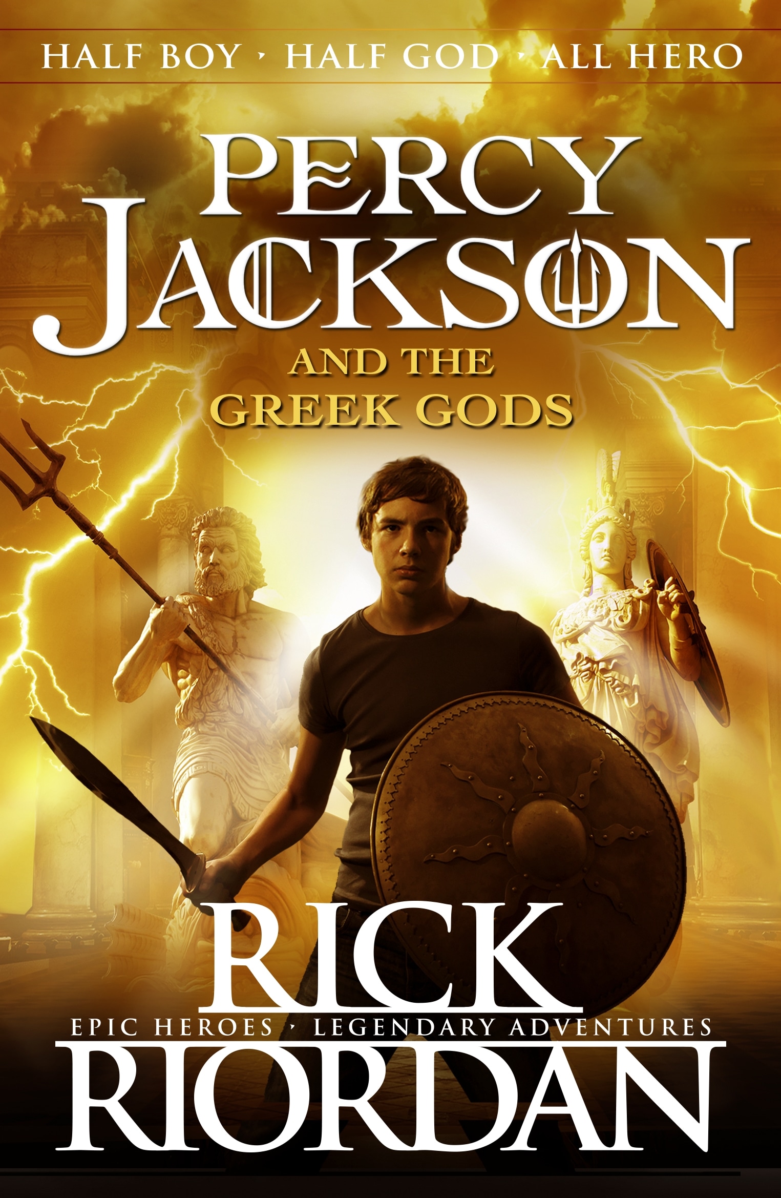 Book “Percy Jackson and the Greek Gods” by Rick Riordan — May 7, 2015